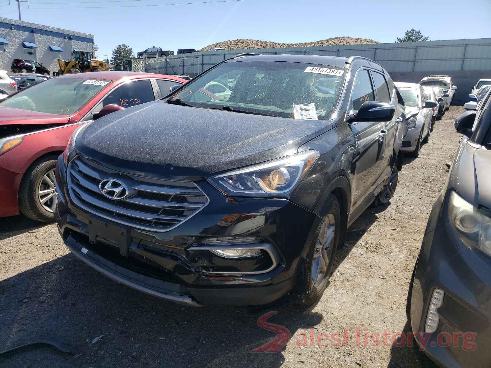 5NMZU3LB2HH037458 2017 HYUNDAI SANTA FE