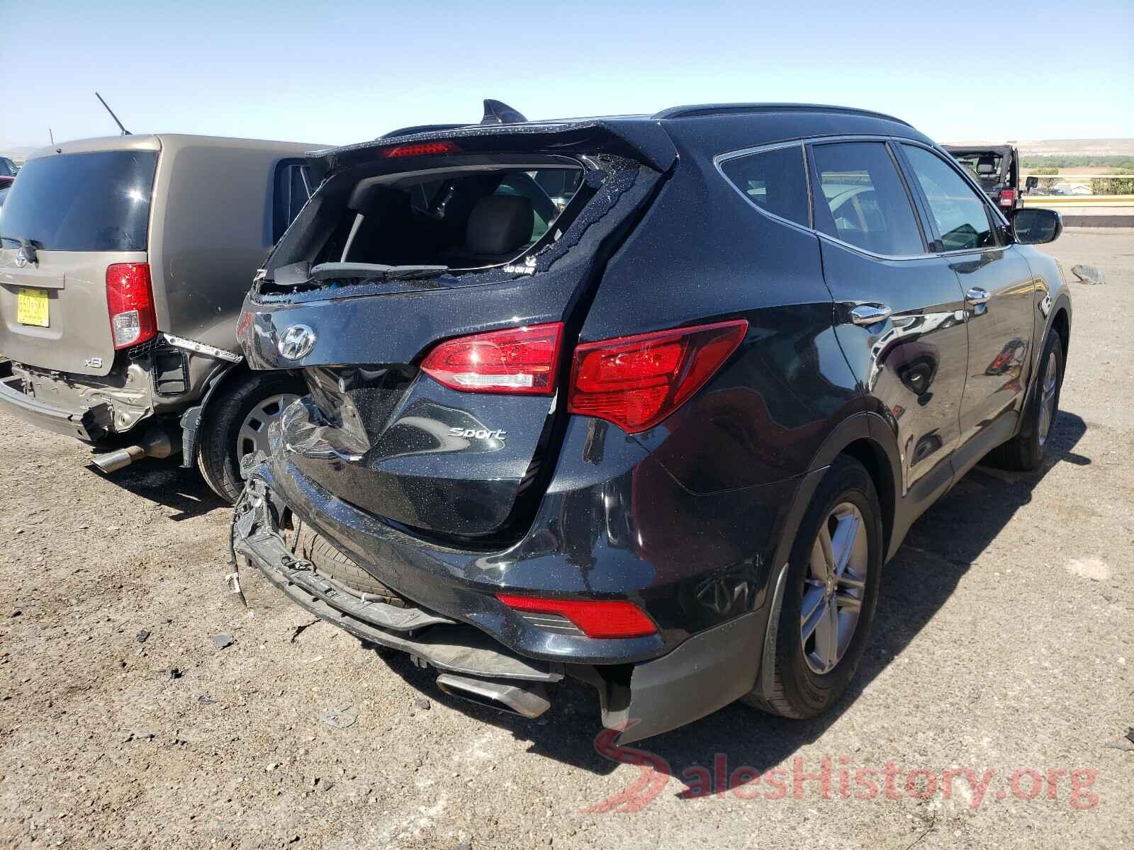 5NMZU3LB2HH037458 2017 HYUNDAI SANTA FE