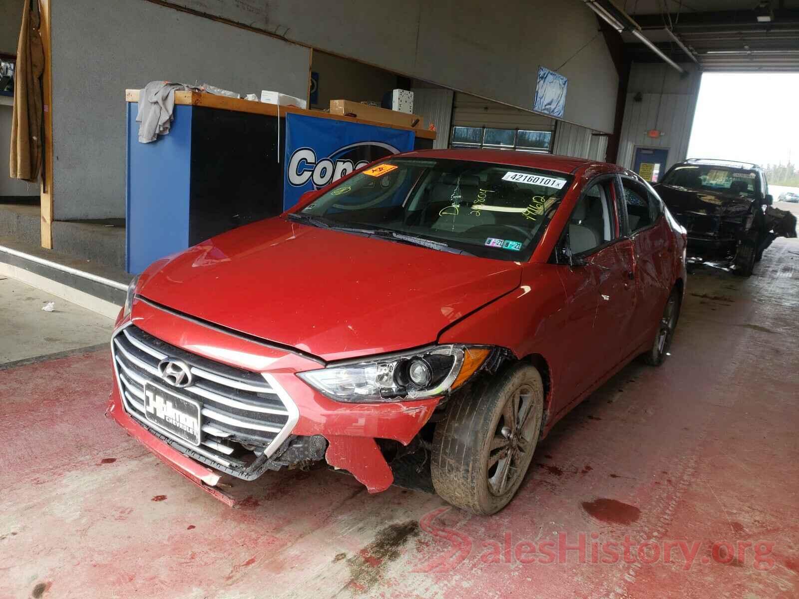 5NPD84LF7HH191612 2017 HYUNDAI ELANTRA