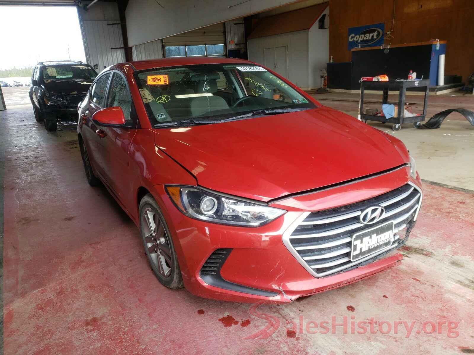 5NPD84LF7HH191612 2017 HYUNDAI ELANTRA