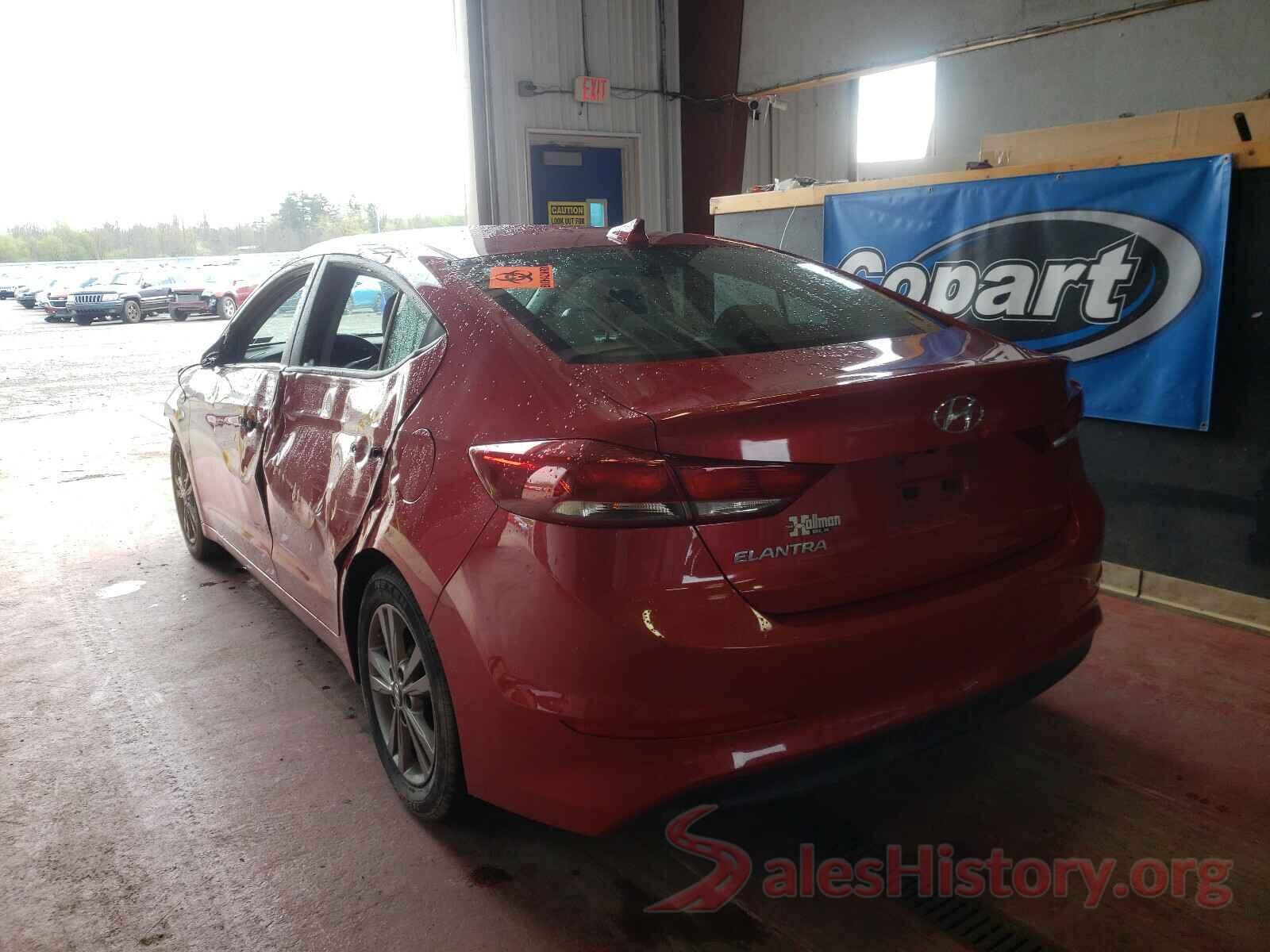 5NPD84LF7HH191612 2017 HYUNDAI ELANTRA