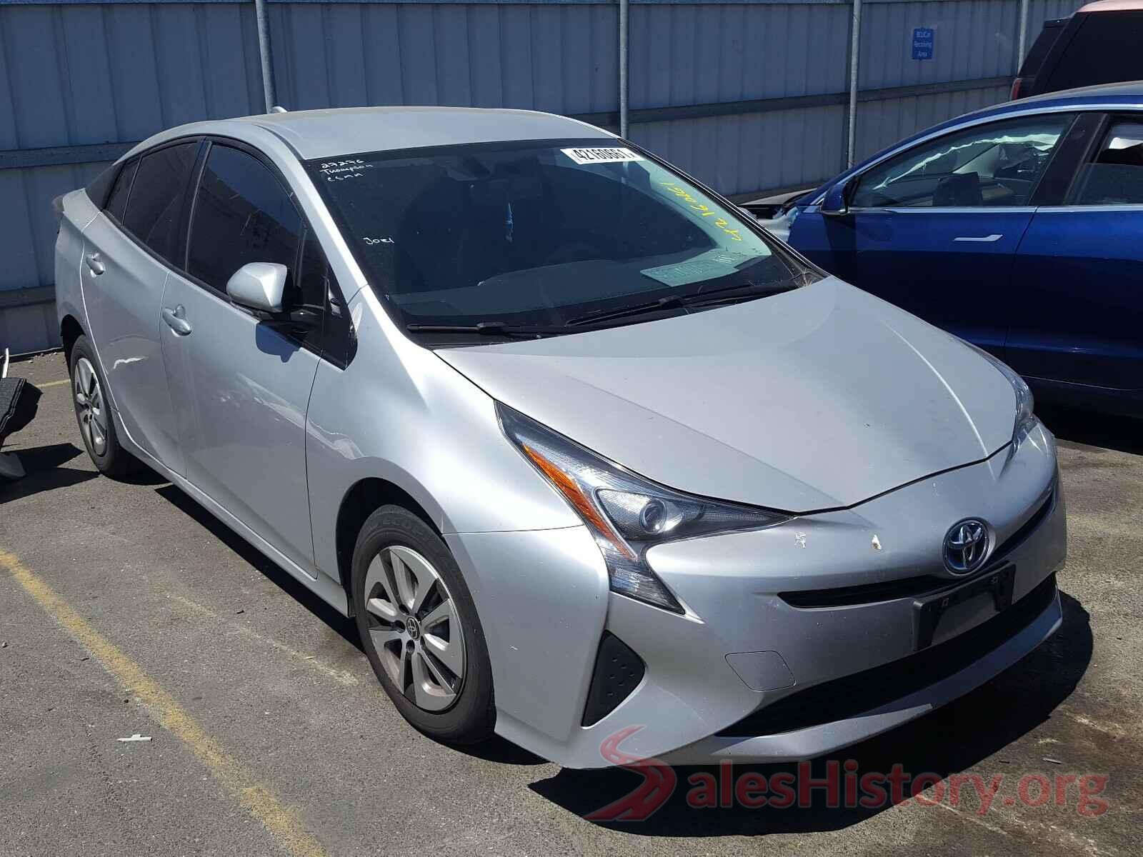 JTDKARFU9G3017537 2016 TOYOTA PRIUS