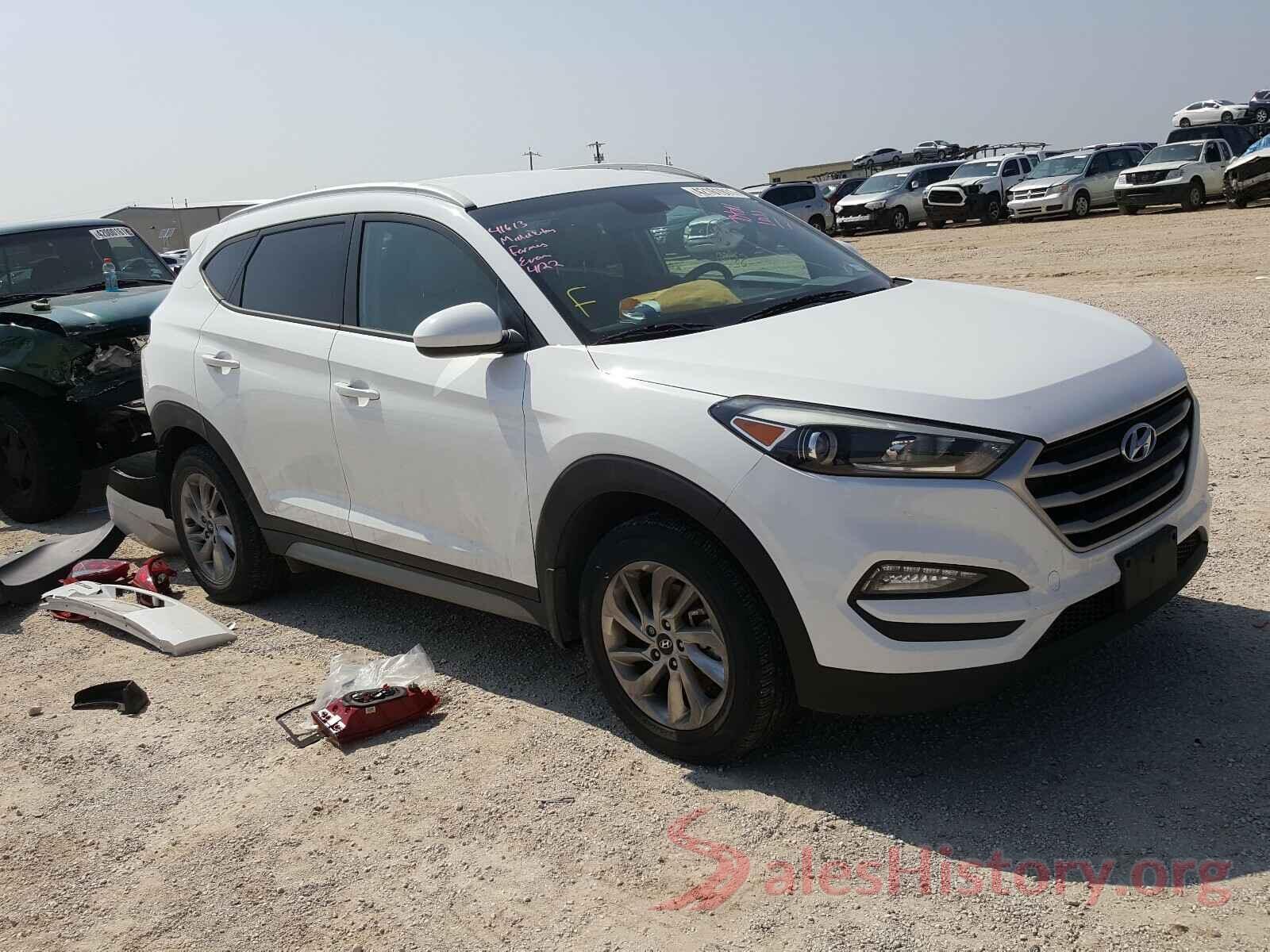 KM8J33A49HU336549 2017 HYUNDAI TUCSON