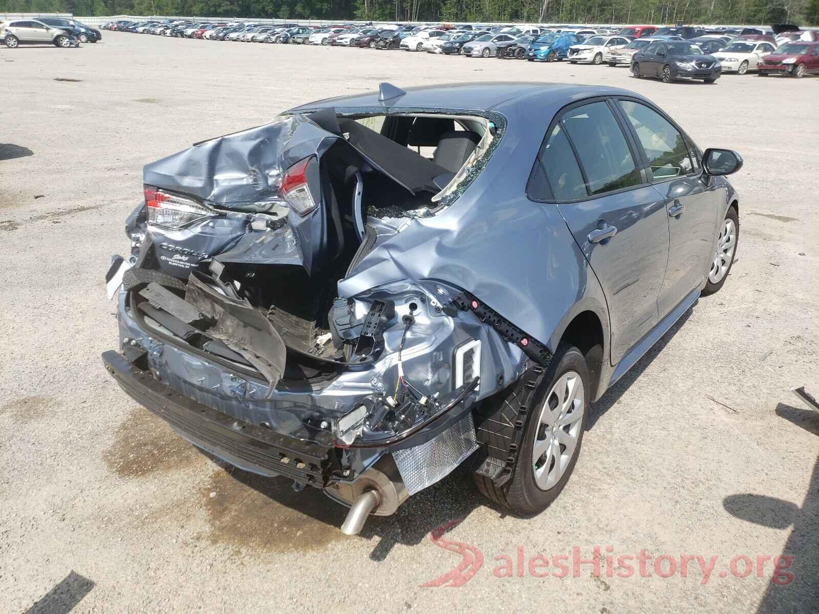 JTDEPMAE4MJ176617 2021 TOYOTA COROLLA