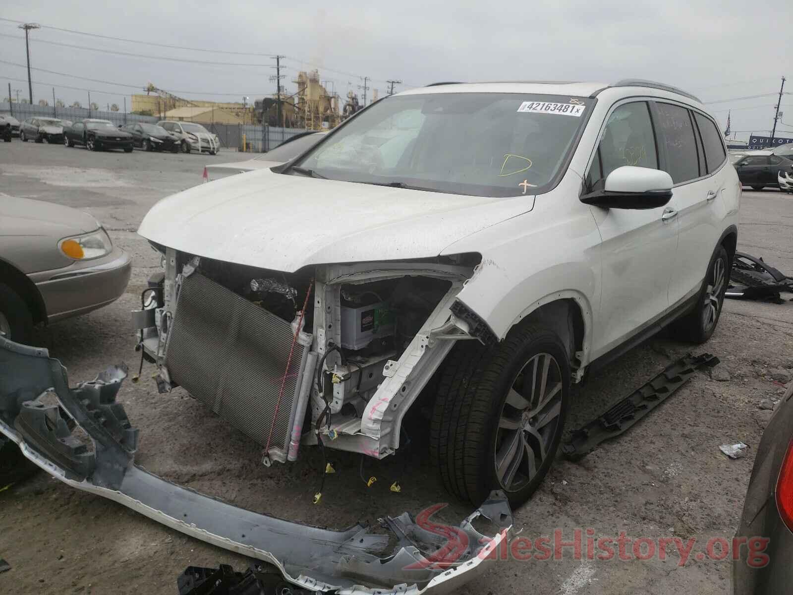 5FNYF5H9XGB036243 2016 HONDA PILOT