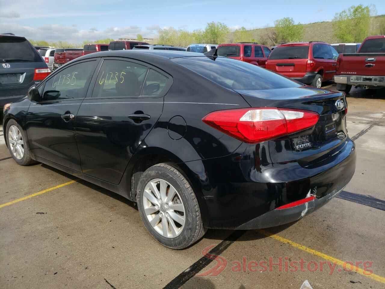 KNAFX4A61G5563696 2016 KIA FORTE