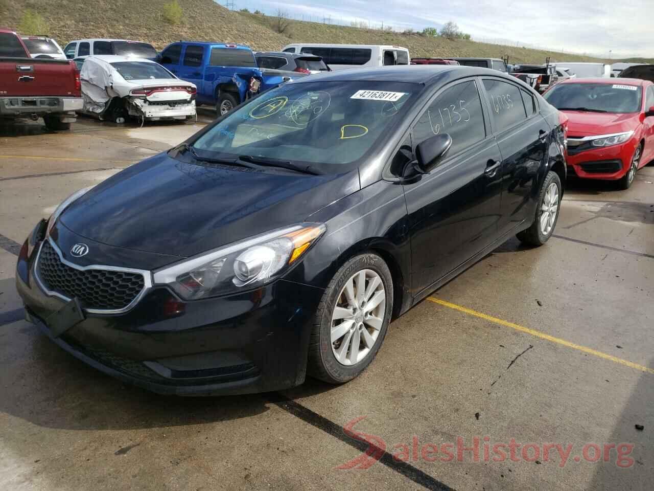 KNAFX4A61G5563696 2016 KIA FORTE