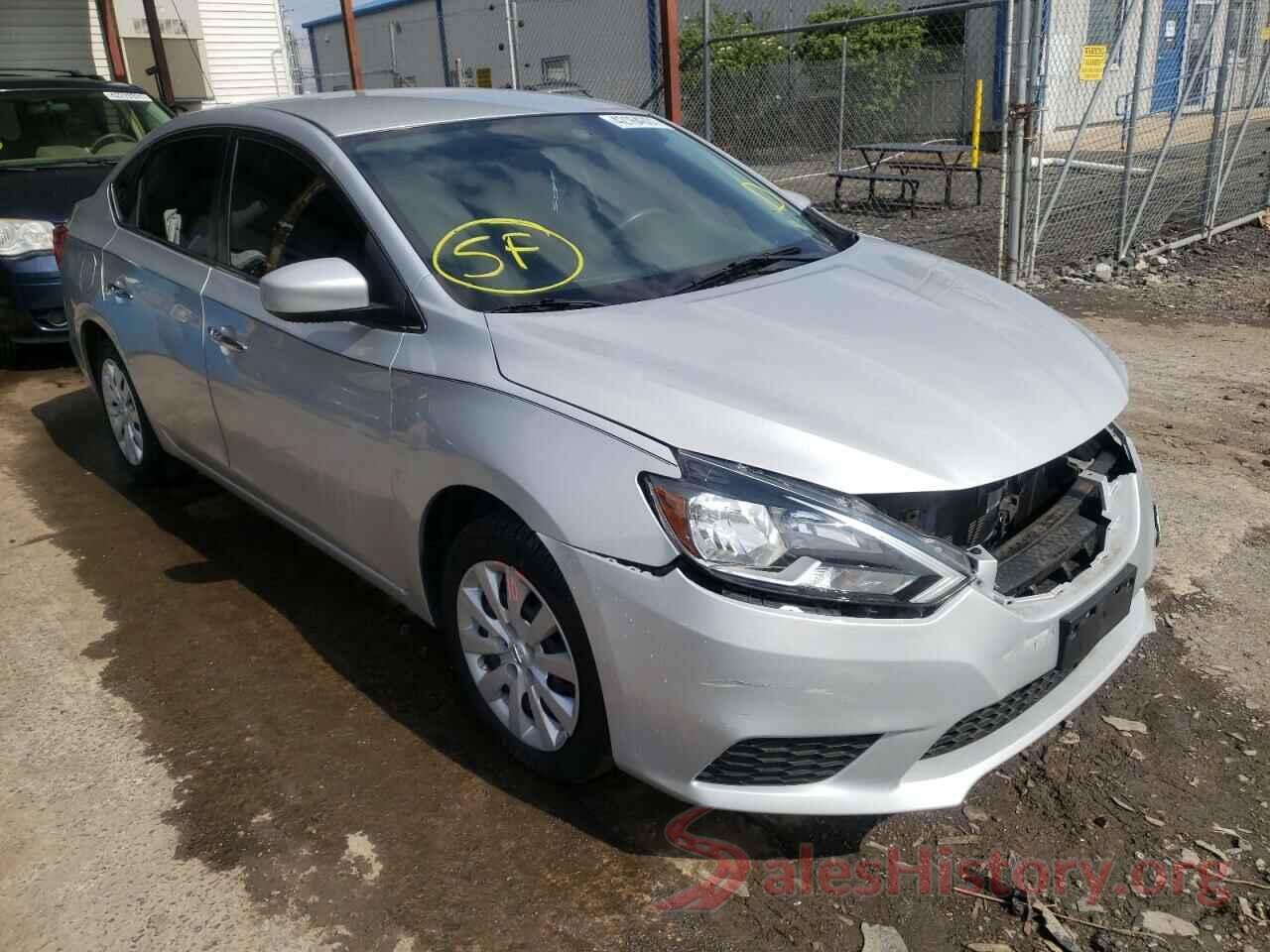 3N1AB7AP3GL683816 2016 NISSAN SENTRA