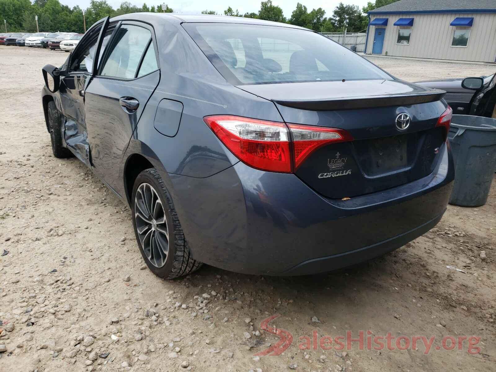 2T1BURHE1GC714785 2016 TOYOTA COROLLA