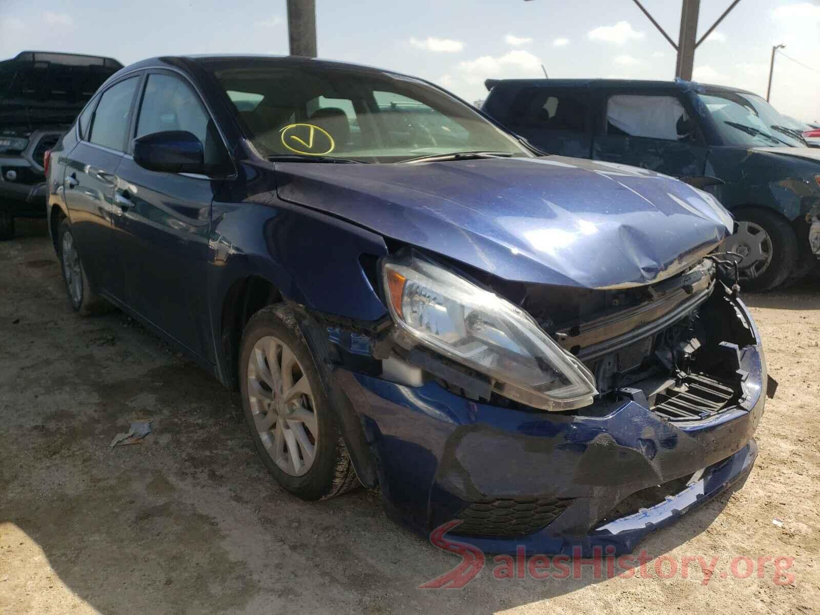 3N1AB7AP5KY306299 2019 NISSAN SENTRA