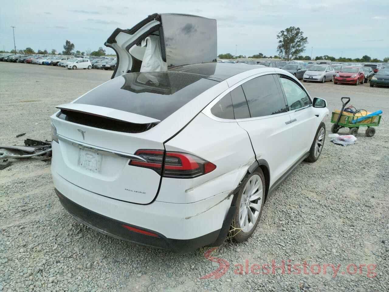 5YJXCDE23MF321920 2021 TESLA MODEL X