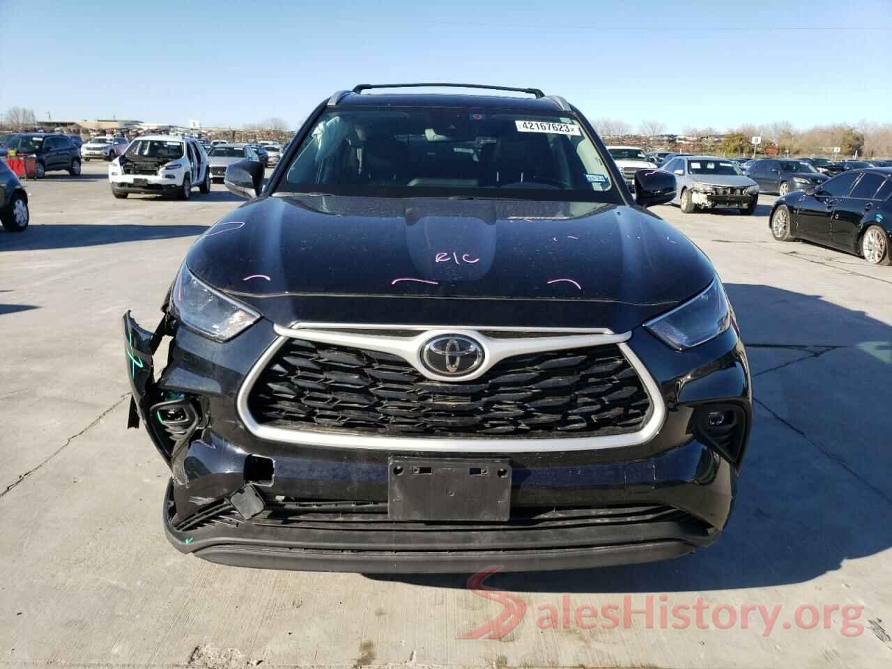 5TDGZRAH5NS551106 2022 TOYOTA HIGHLANDER