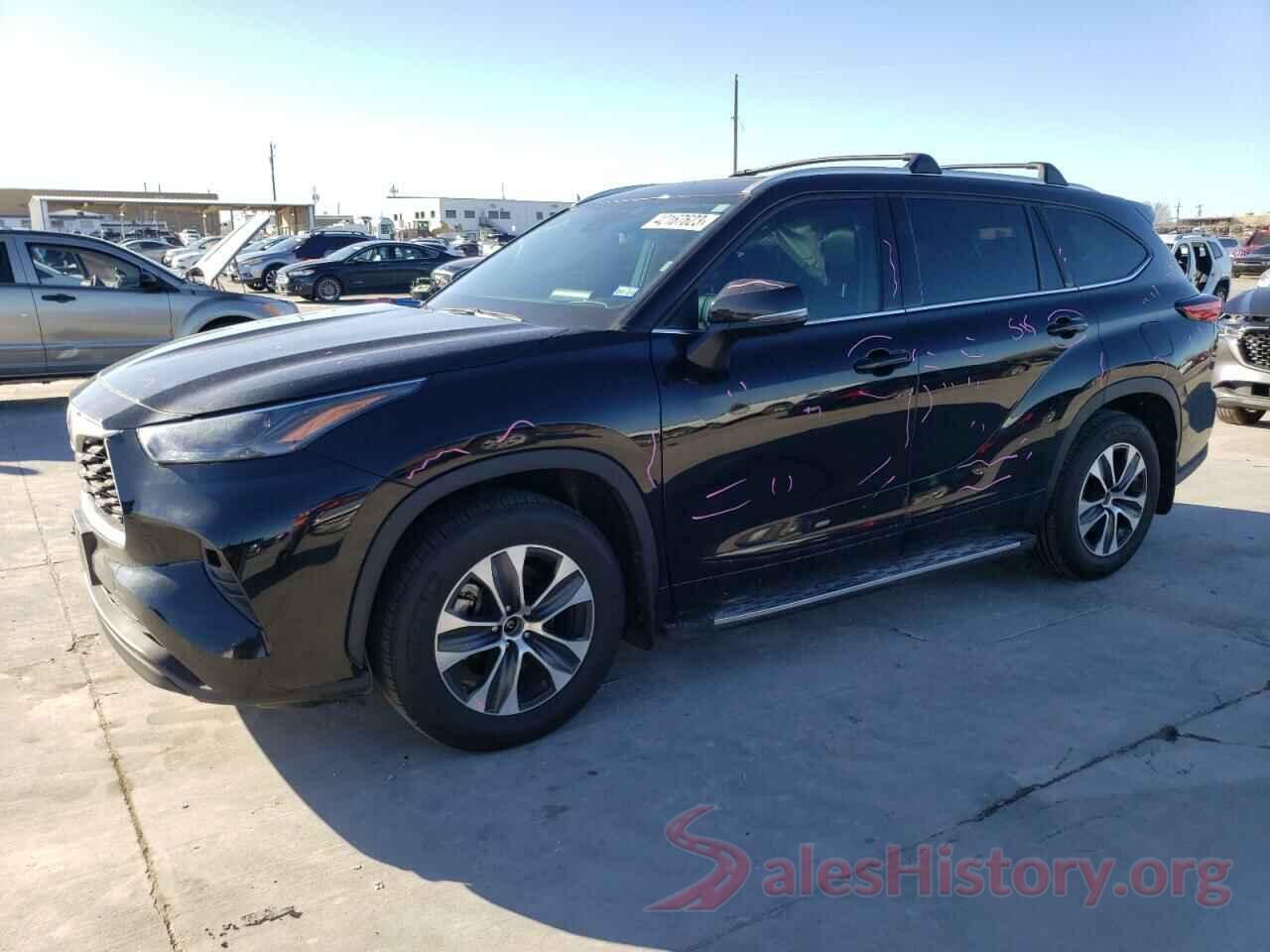 5TDGZRAH5NS551106 2022 TOYOTA HIGHLANDER