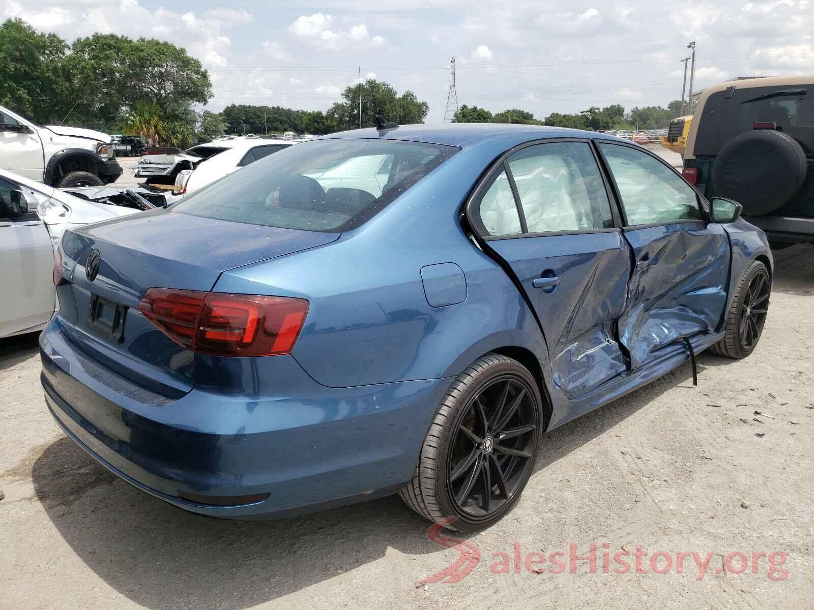 3VWD67AJ6GM233949 2016 VOLKSWAGEN JETTA