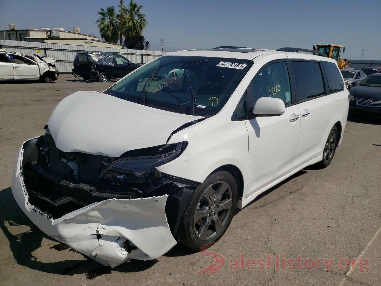 5TDXZ3DC9LS055722 2020 TOYOTA SIENNA