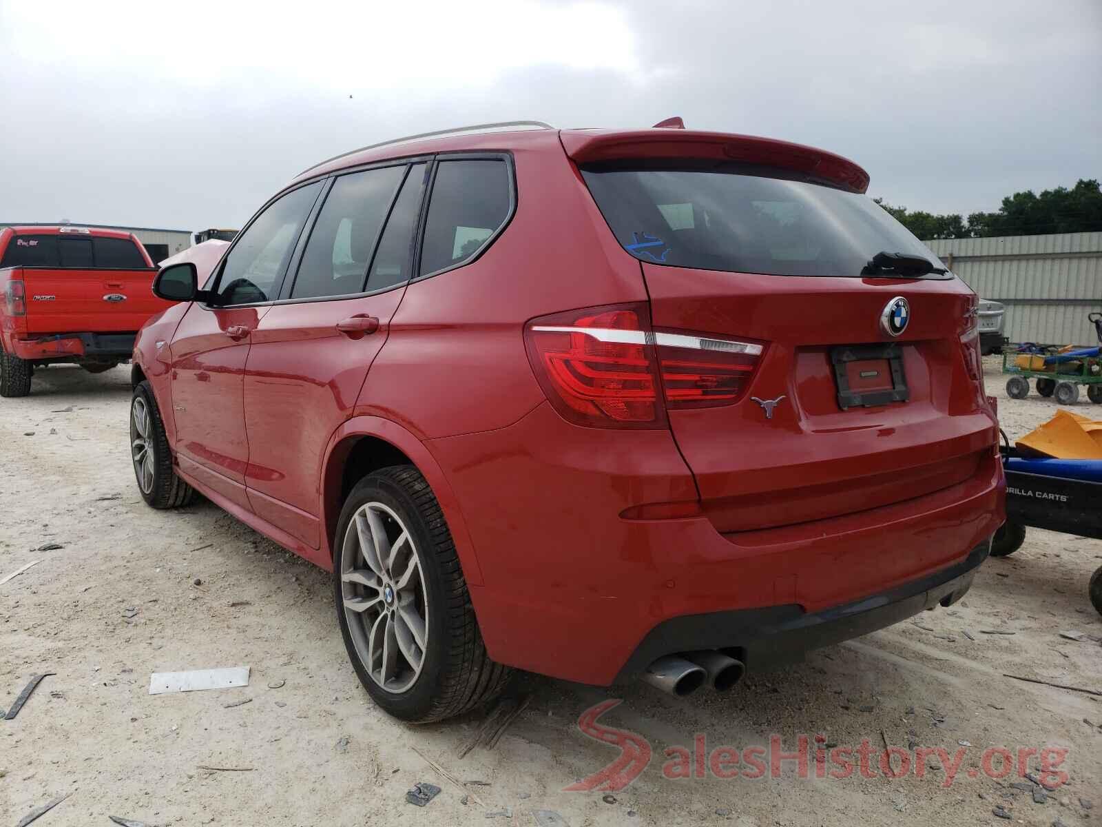 5UXWZ7C56G0T42707 2016 BMW X3