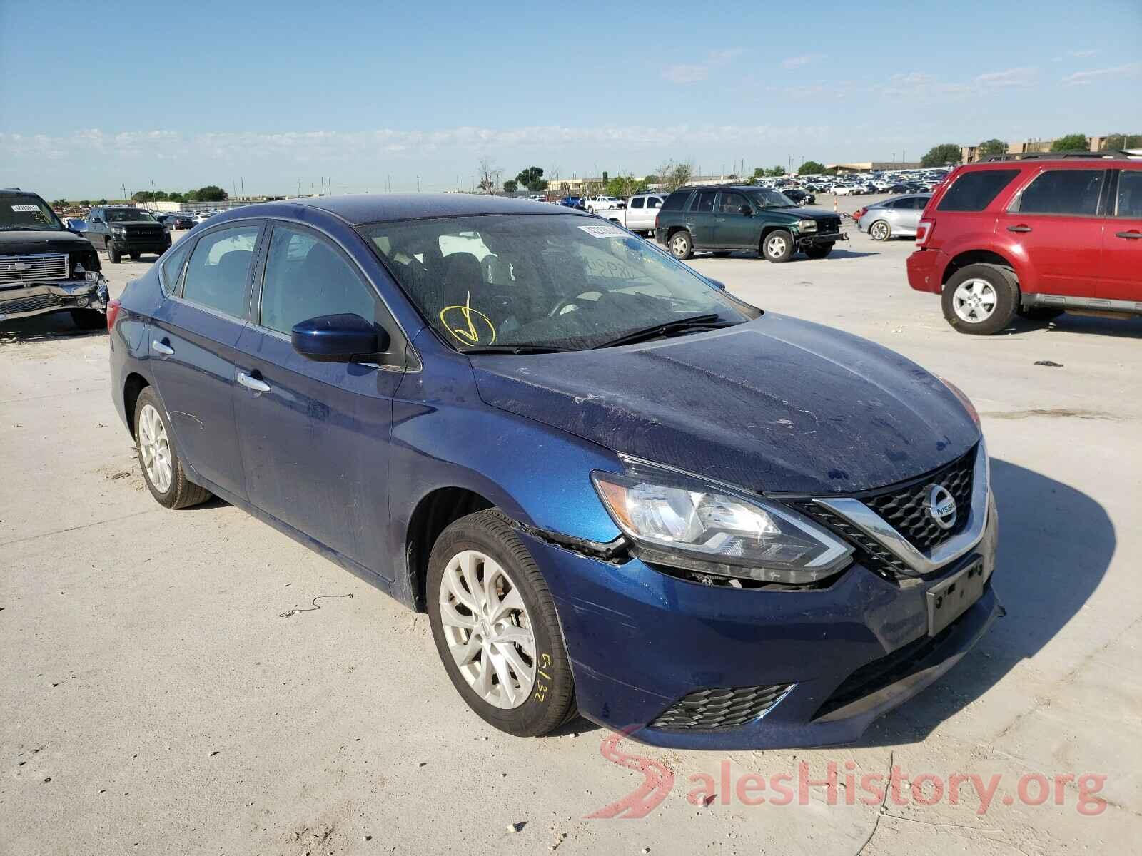 3N1AB7AP5KY322051 2019 NISSAN SENTRA