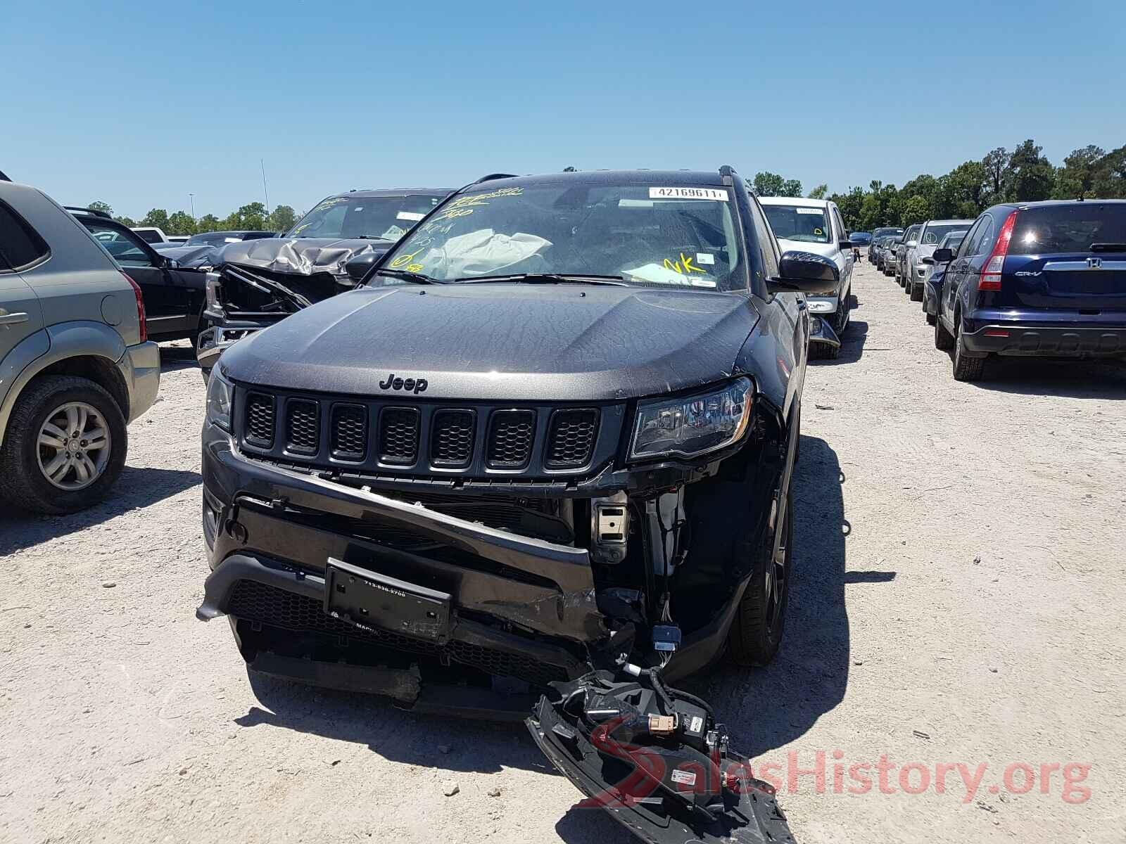 3C4NJCBB8MT555855 2021 JEEP COMPASS