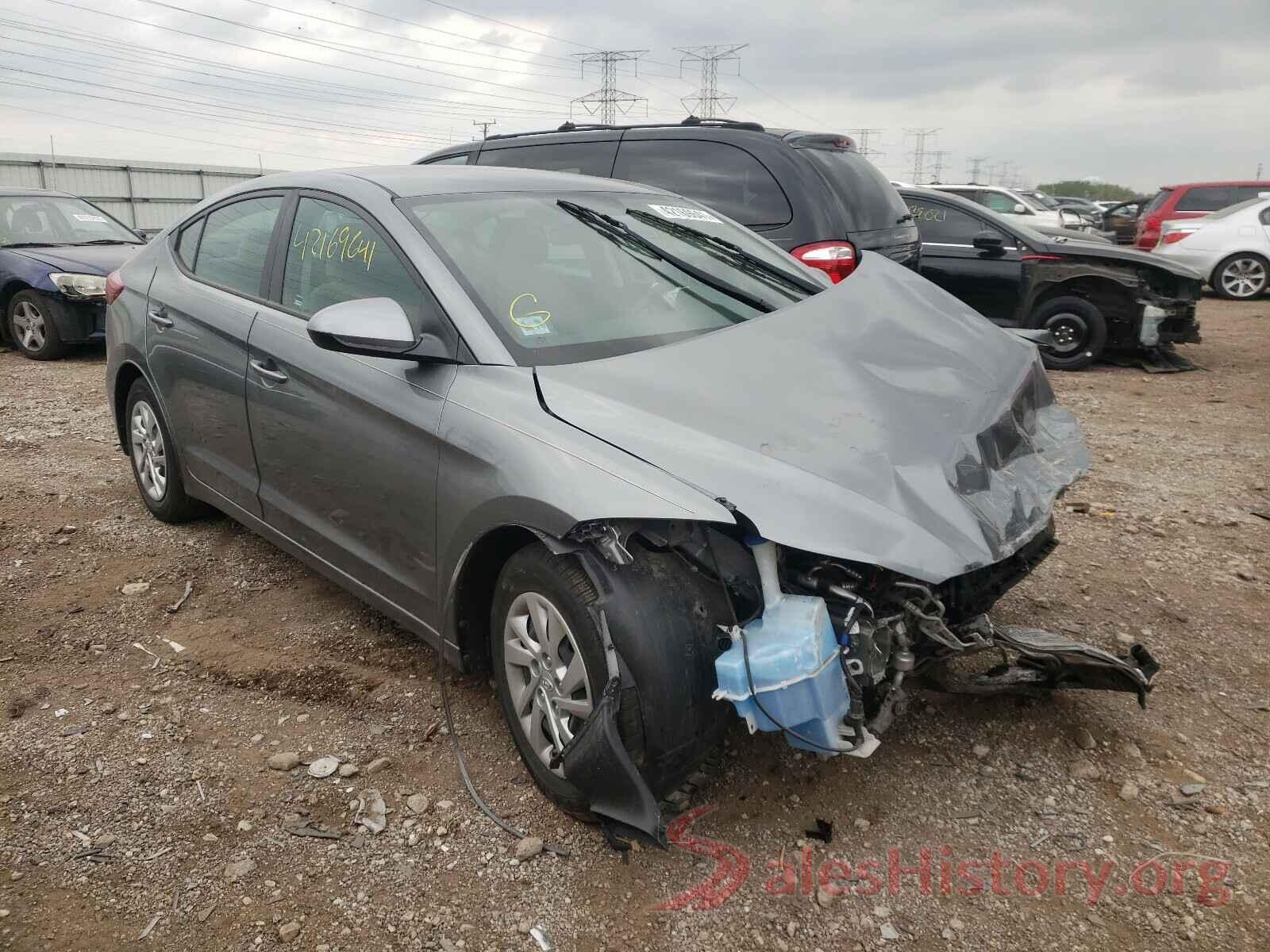 KMHD74LF8HU410145 2017 HYUNDAI ELANTRA