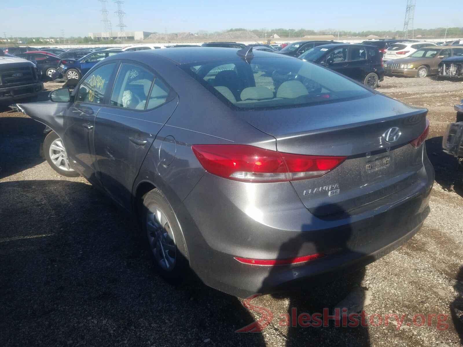 KMHD74LF8HU410145 2017 HYUNDAI ELANTRA