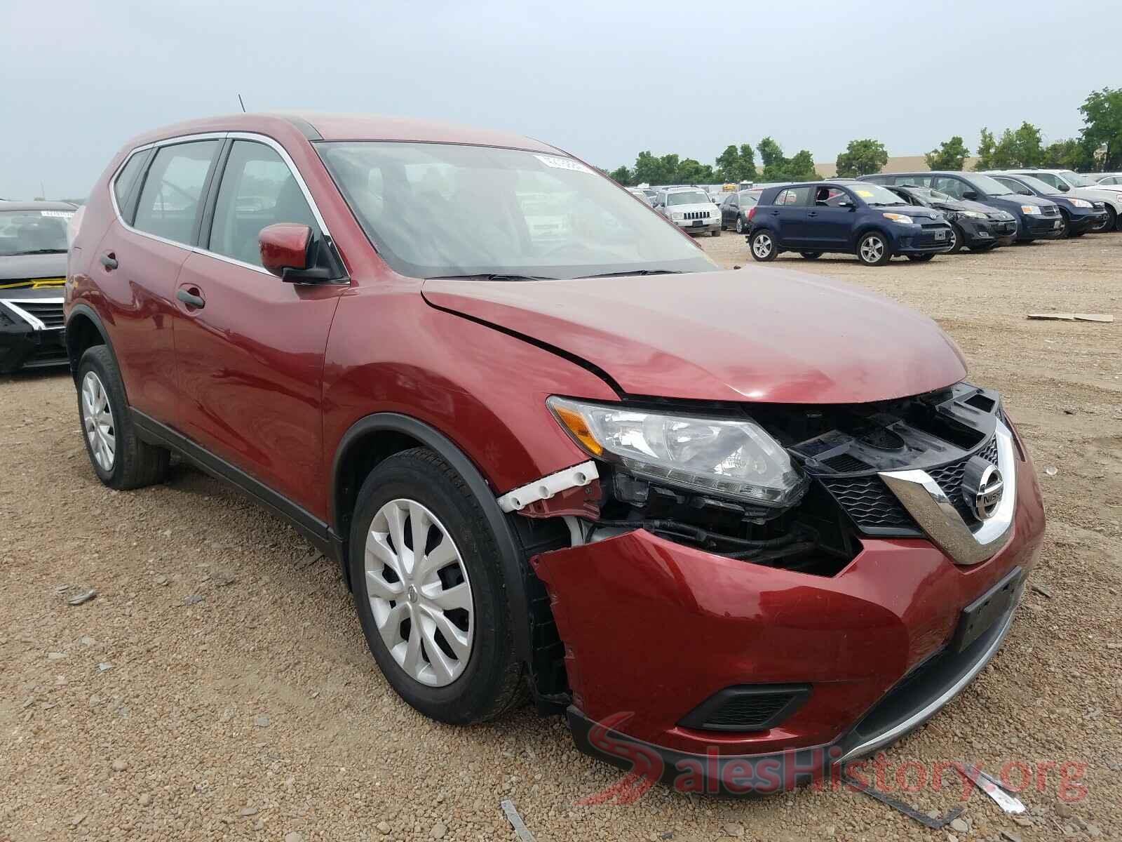 KNMAT2MV6GP660932 2016 NISSAN ROGUE