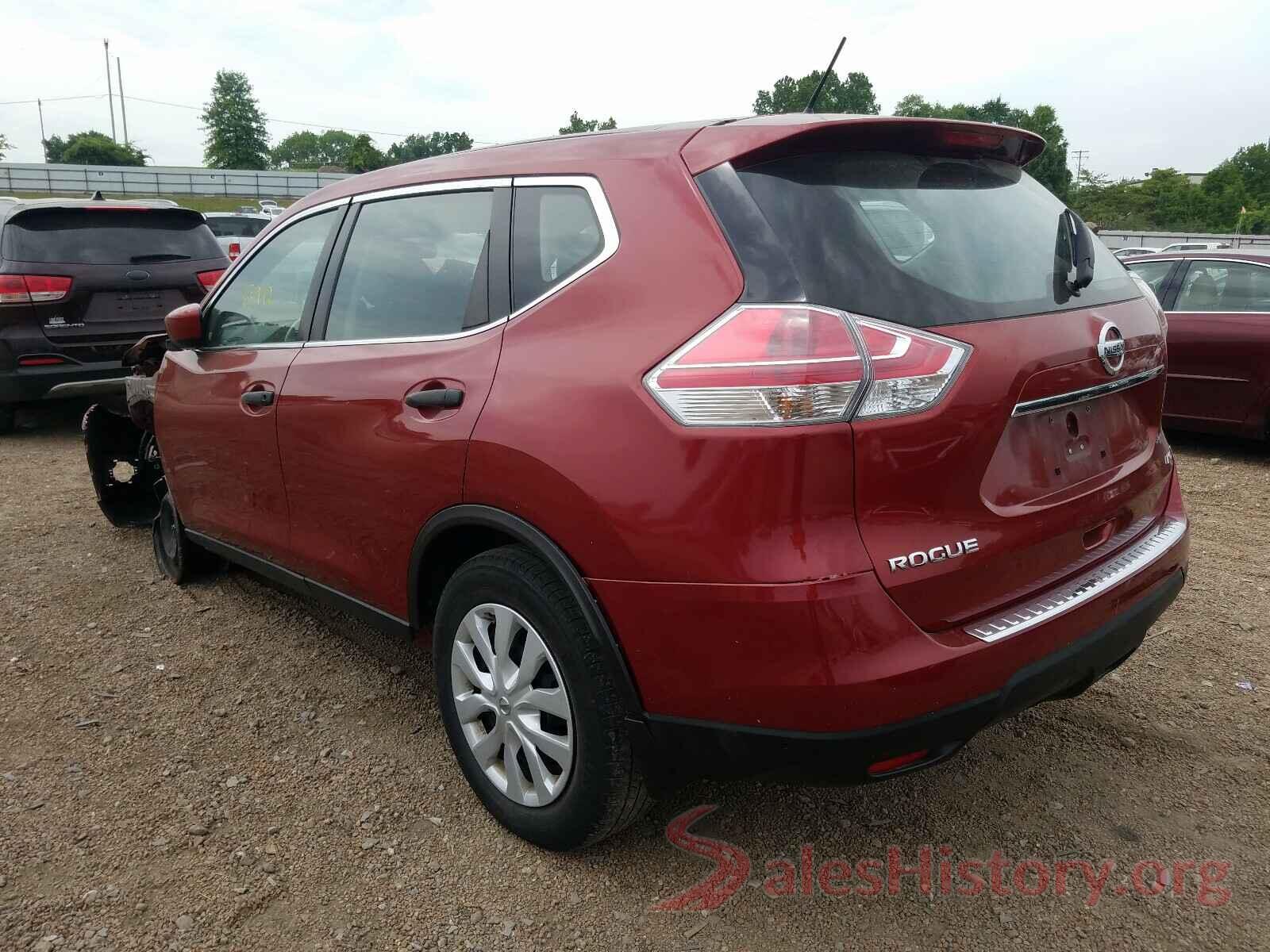 KNMAT2MV6GP660932 2016 NISSAN ROGUE