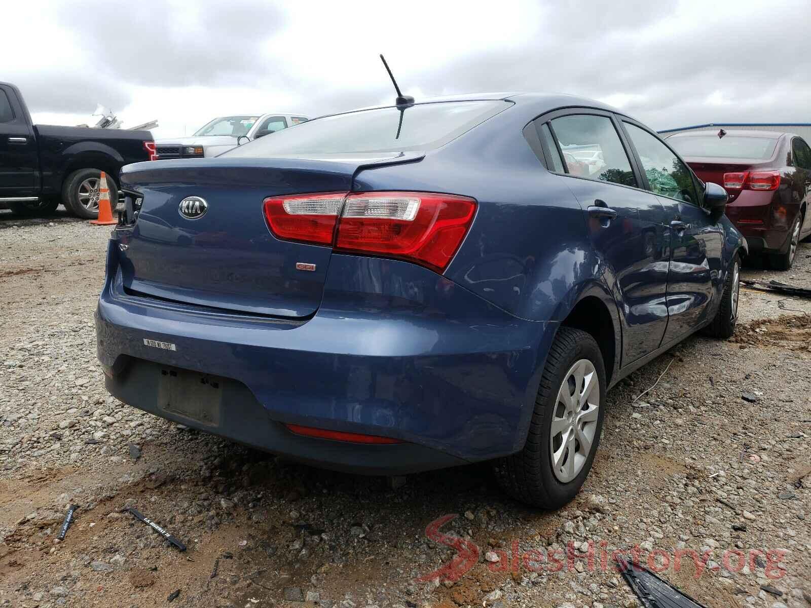 KNADM4A33G6558614 2016 KIA RIO