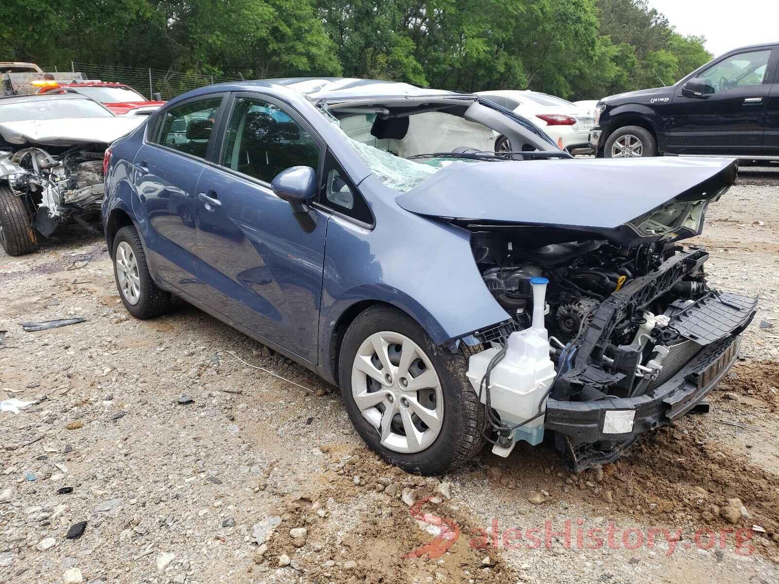 KNADM4A33G6558614 2016 KIA RIO