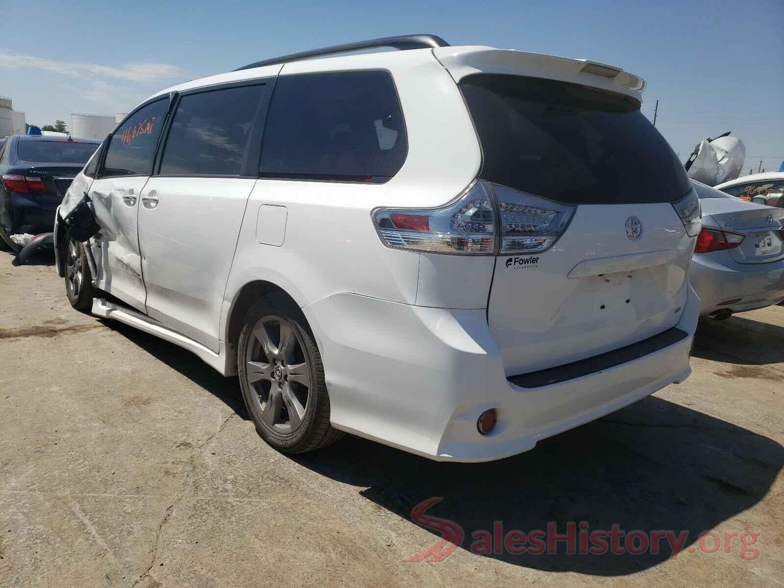 5TDXZ3DC3JS922125 2018 TOYOTA SIENNA