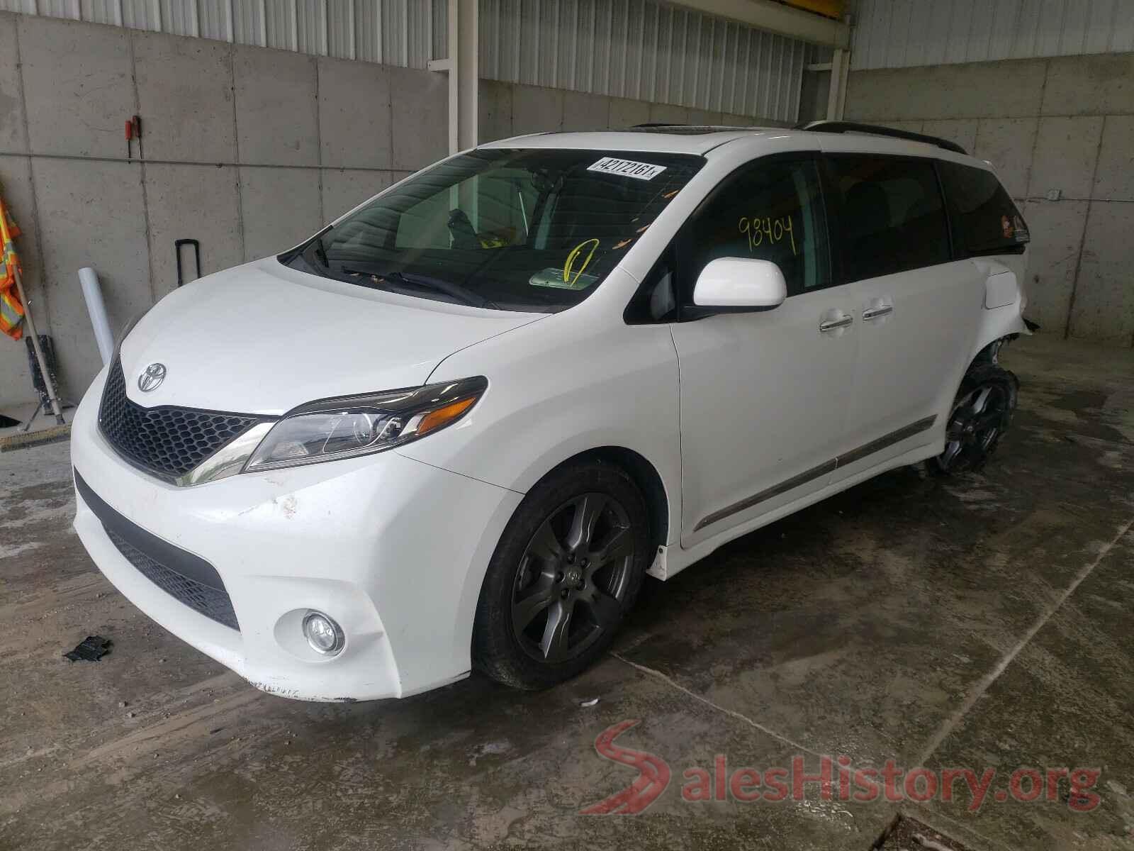 5TDXZ3DC5HS786817 2017 TOYOTA SIENNA