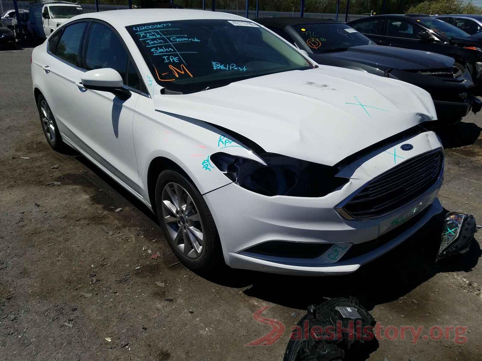 3FA6P0HD7HR322374 2017 FORD FUSION