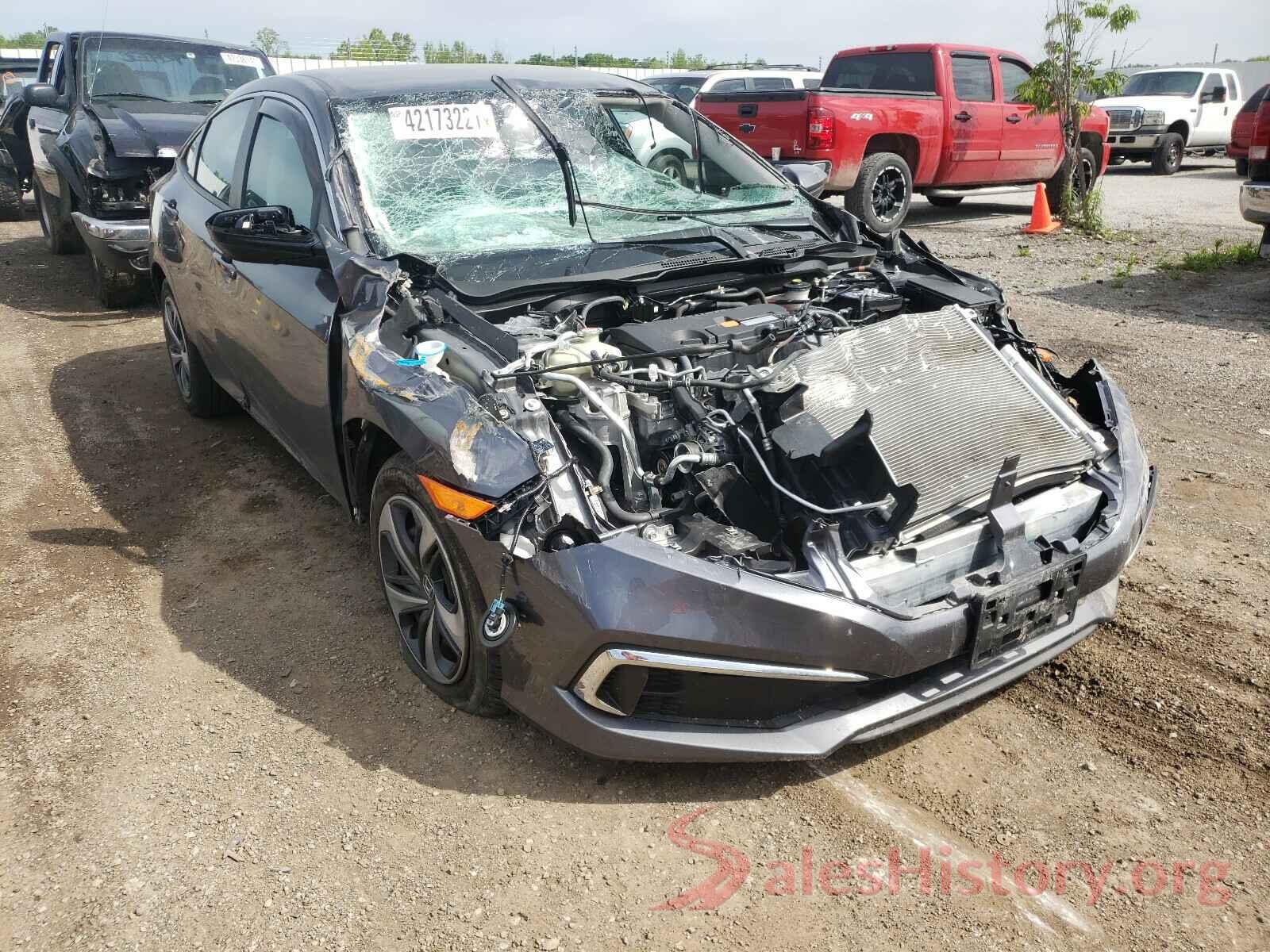 2HGFC2E66KH567291 2019 HONDA CIVIC