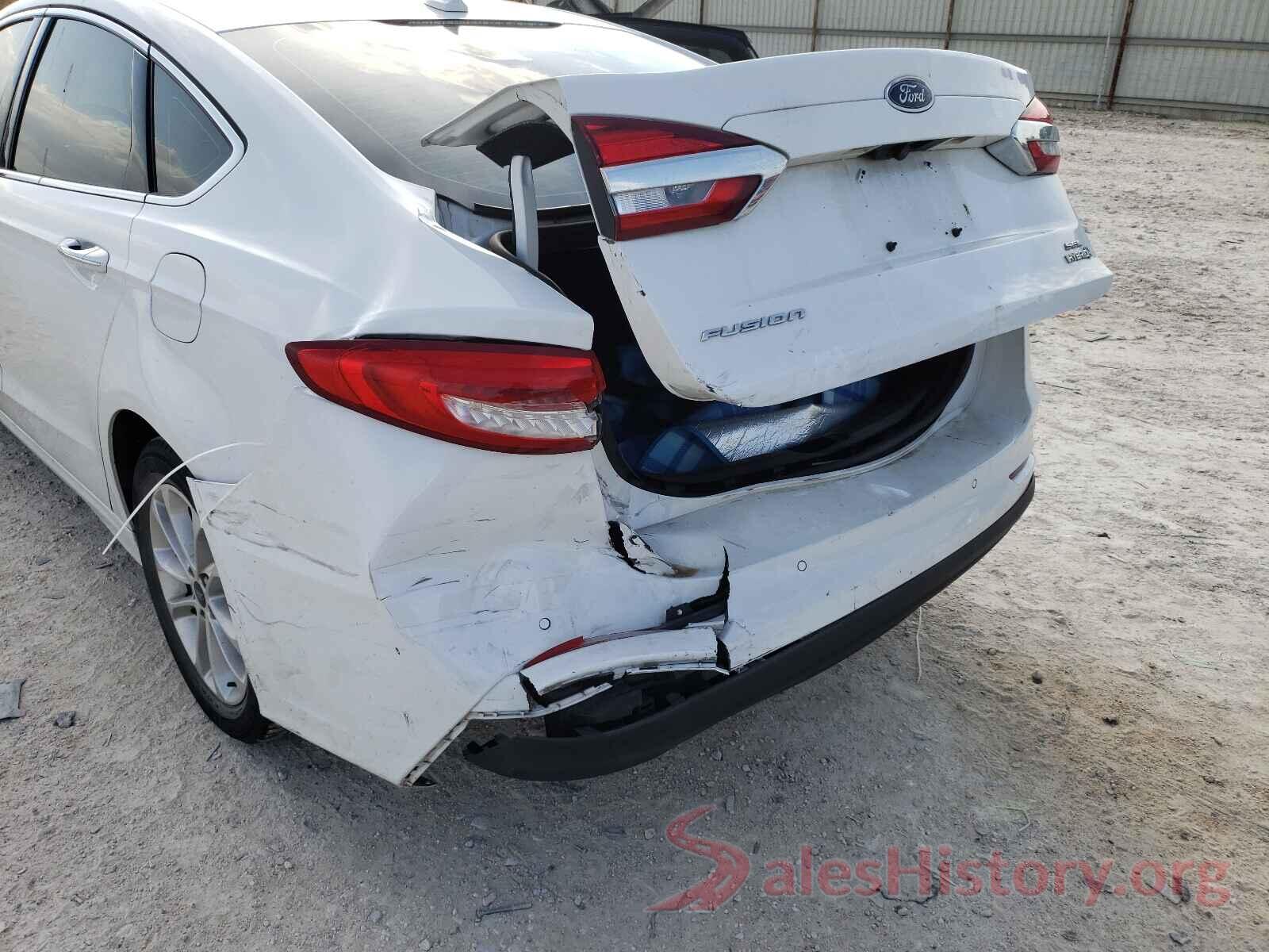 3FA6P0MU9KR140012 2019 FORD FUSION