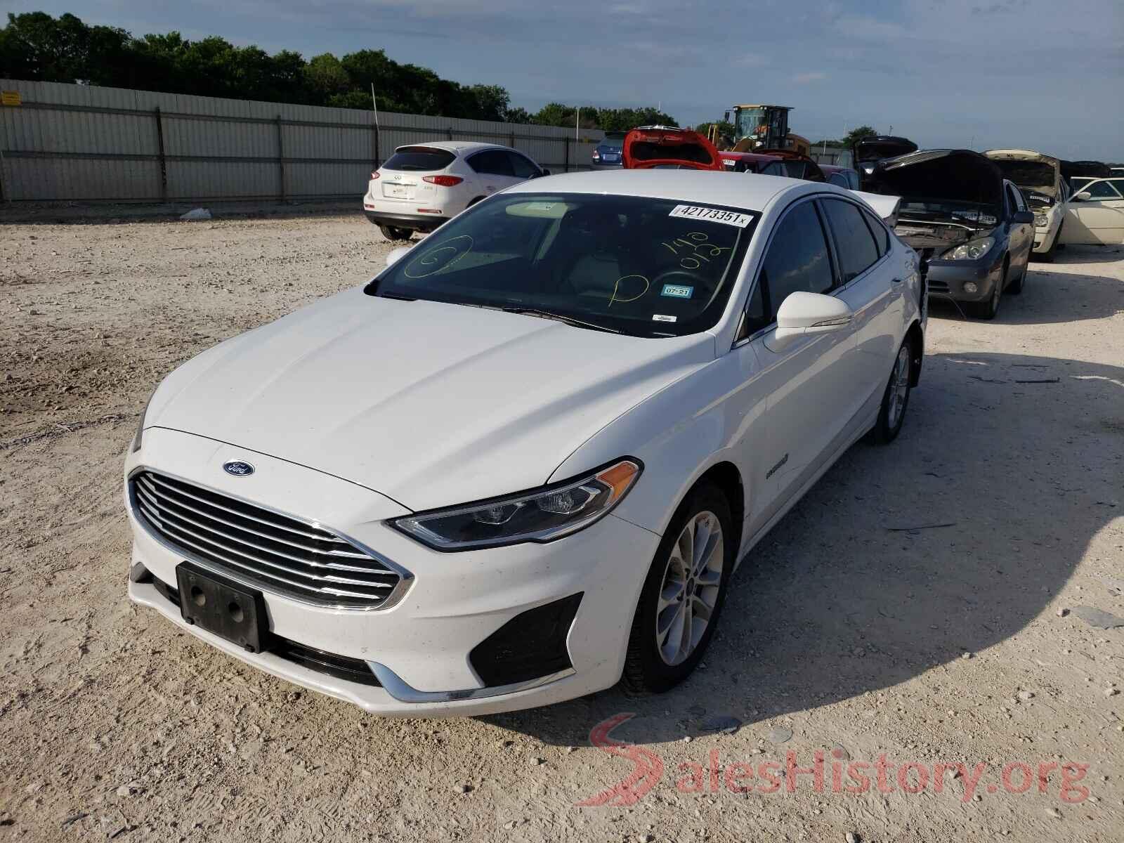 3FA6P0MU9KR140012 2019 FORD FUSION