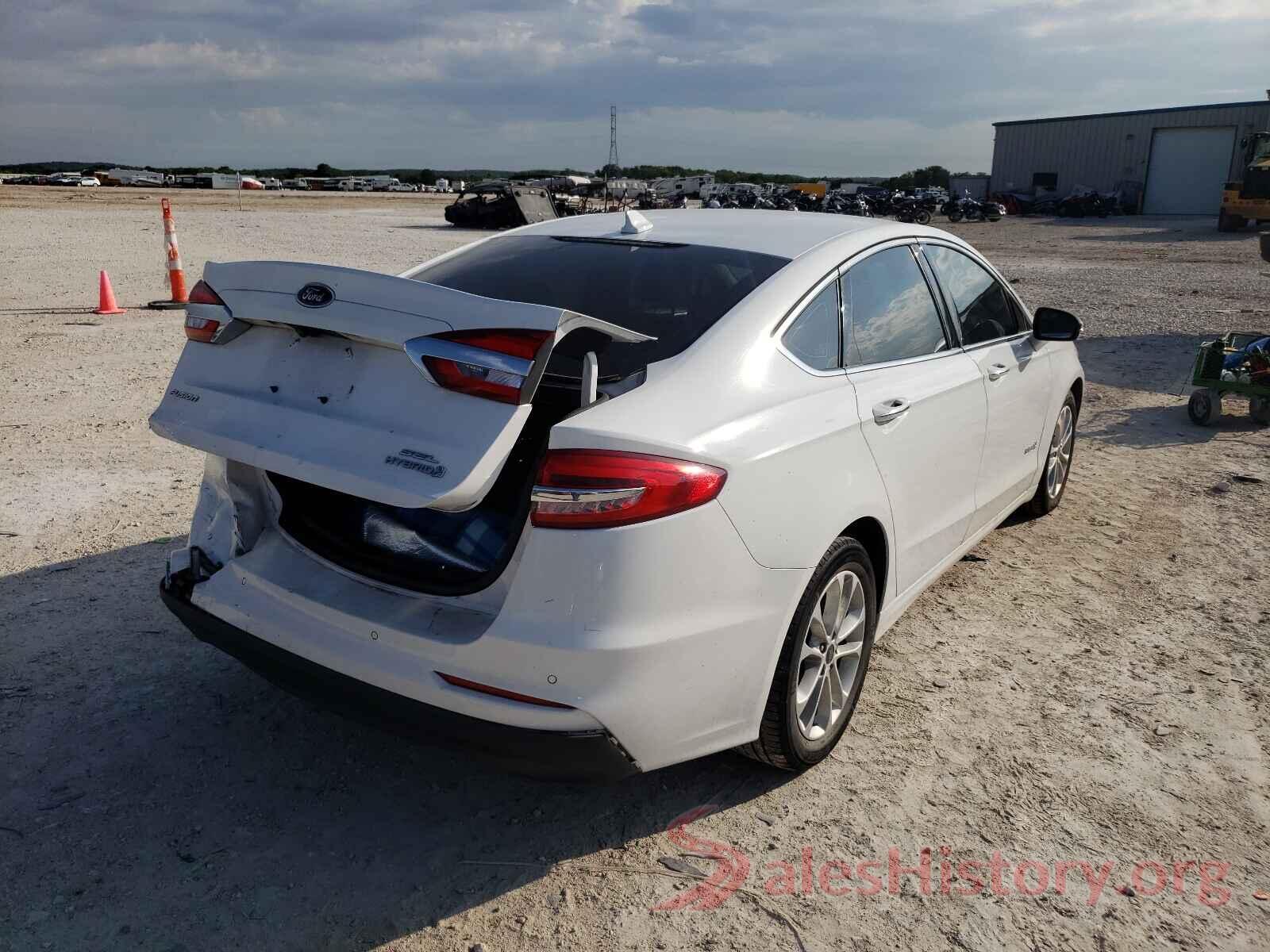 3FA6P0MU9KR140012 2019 FORD FUSION