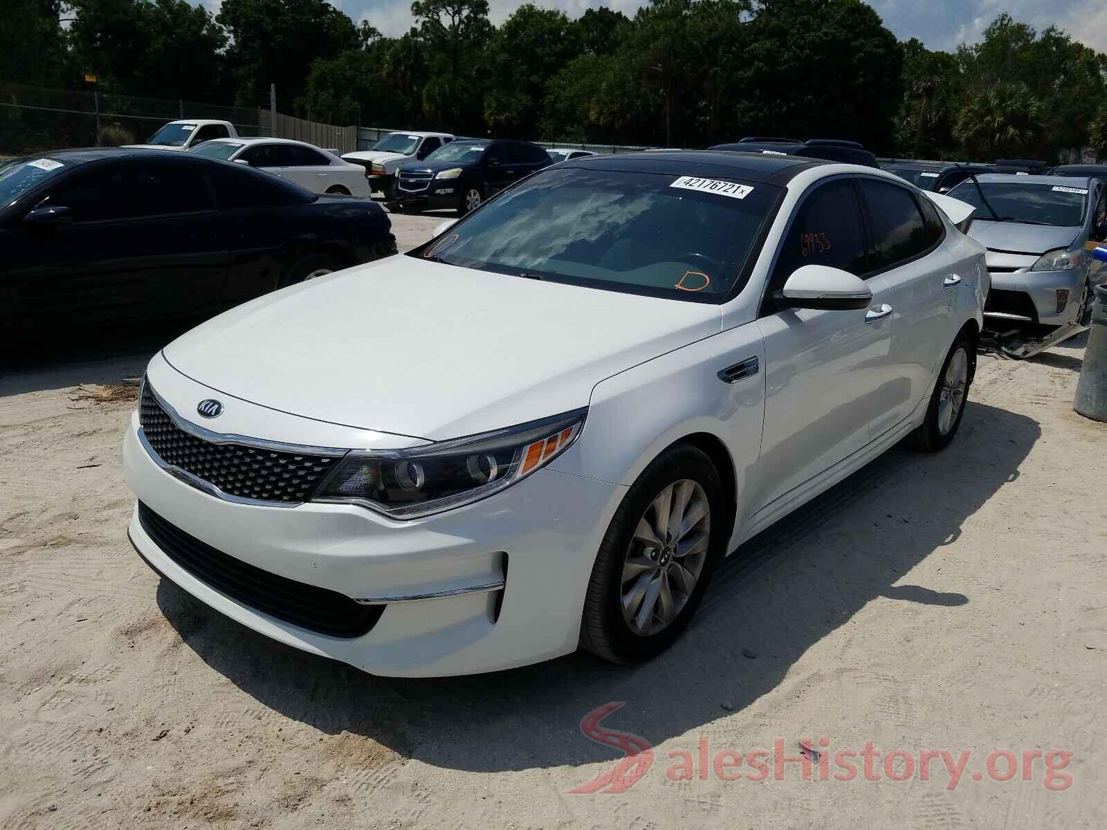 5XXGU4L36GG022593 2016 KIA OPTIMA