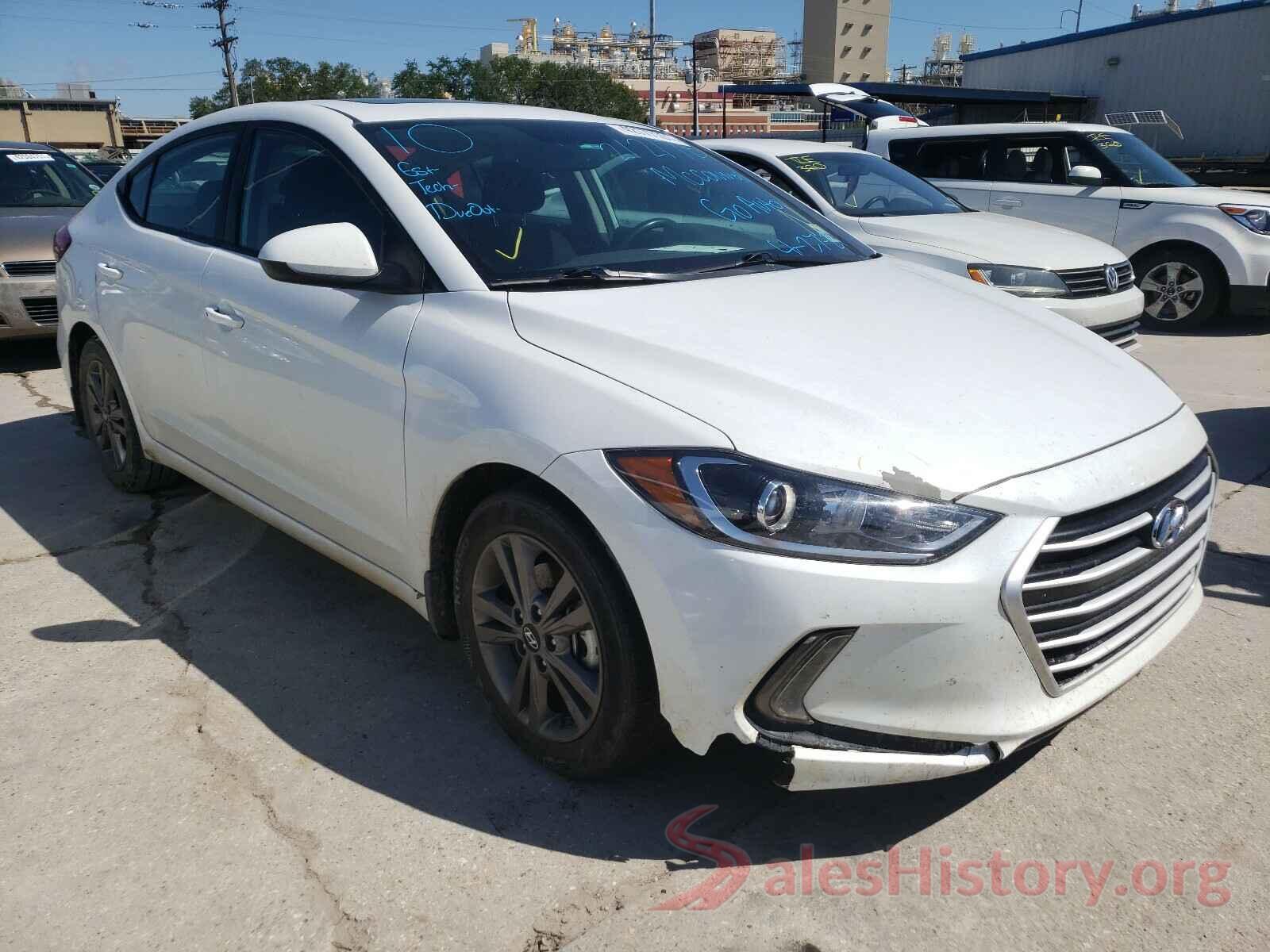 5NPD84LFXJH312476 2018 HYUNDAI ELANTRA