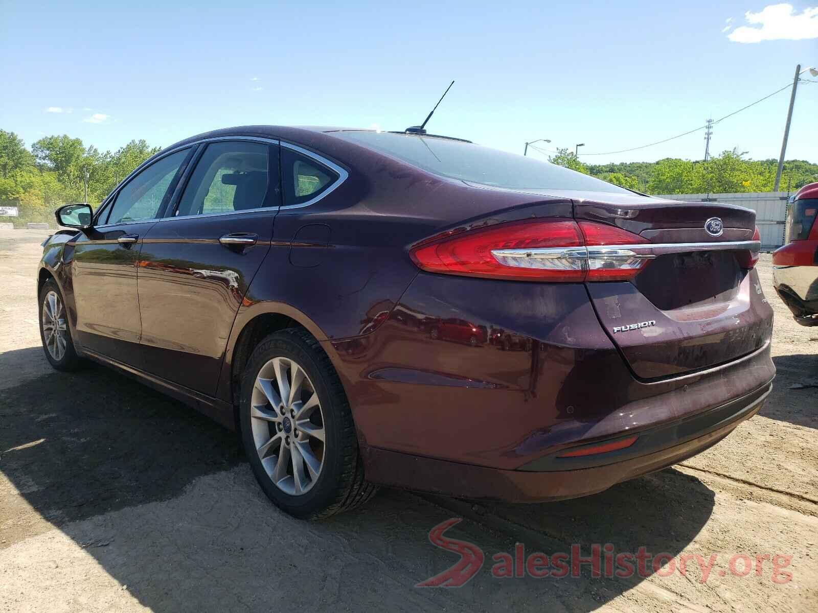 3FA6P0HD6HR365684 2017 FORD FUSION