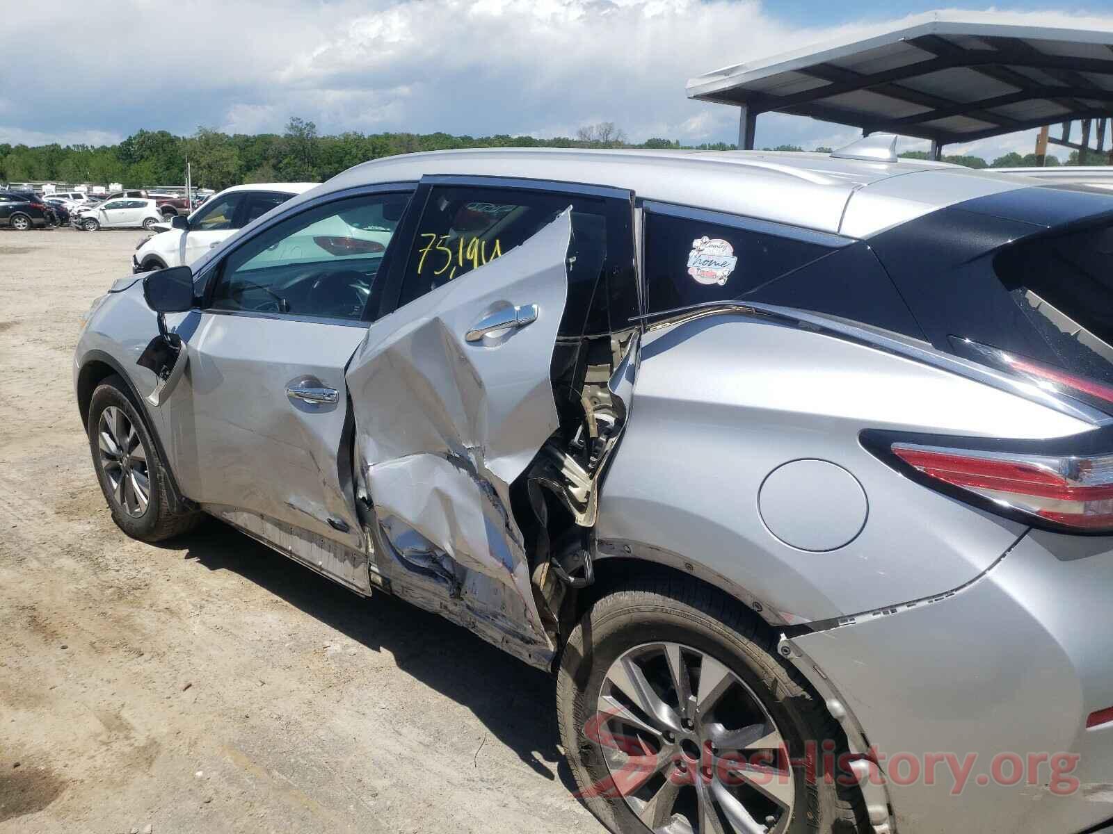 5N1AZ2MH3HN187363 2017 NISSAN MURANO