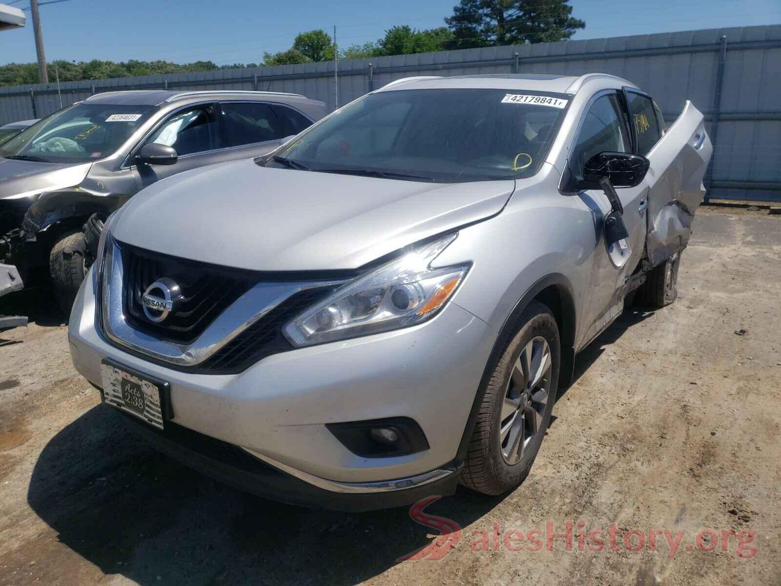 5N1AZ2MH3HN187363 2017 NISSAN MURANO