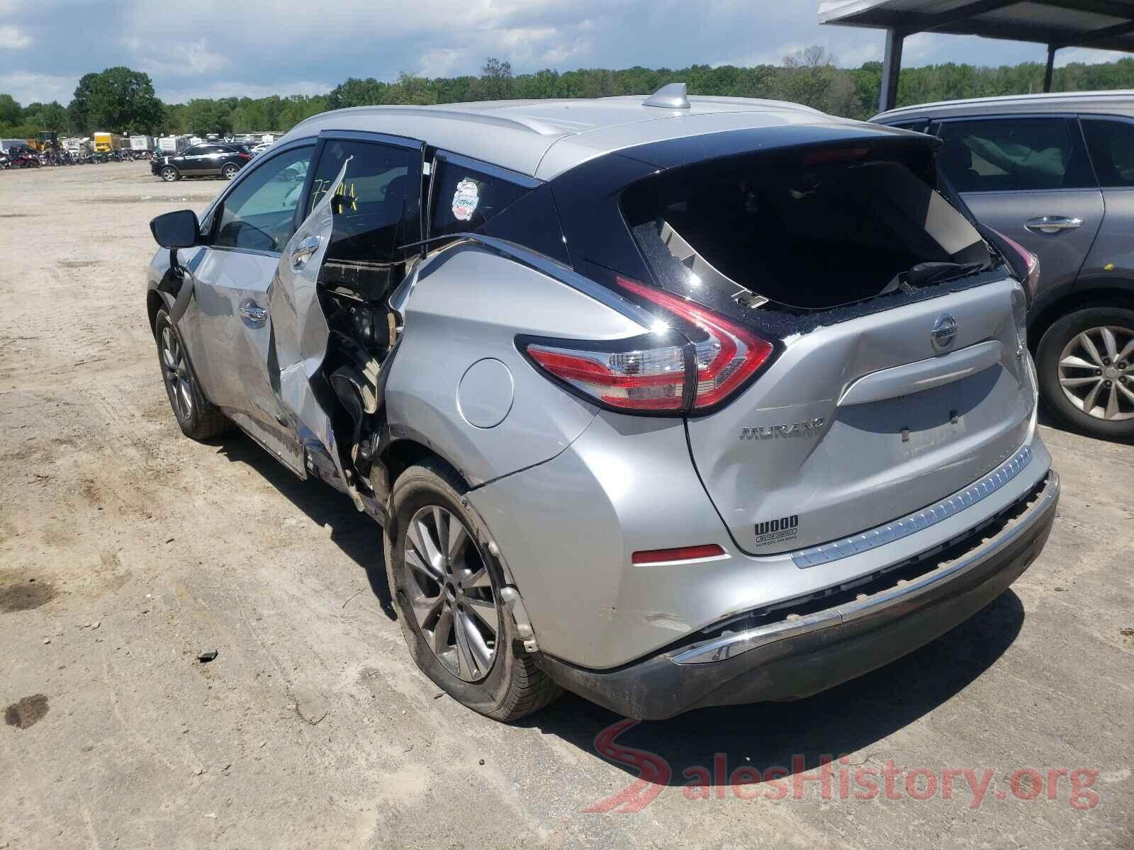 5N1AZ2MH3HN187363 2017 NISSAN MURANO