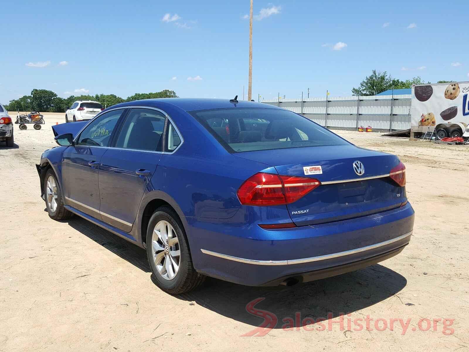 1VWAT7A3XGC039570 2016 VOLKSWAGEN PASSAT