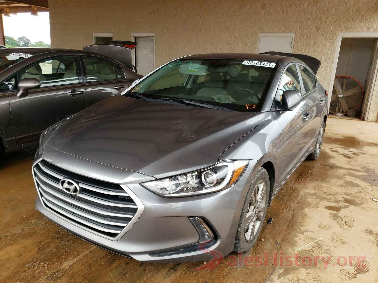 5NPD84LFXJH301607 2018 HYUNDAI ELANTRA