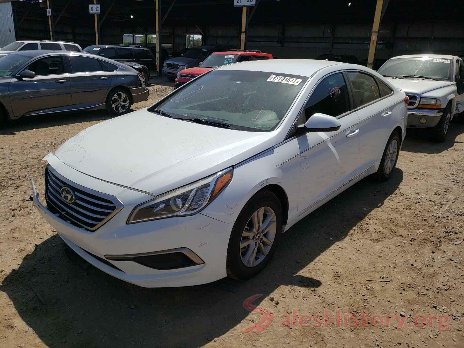 5NPE24AFXGH290335 2016 HYUNDAI SONATA