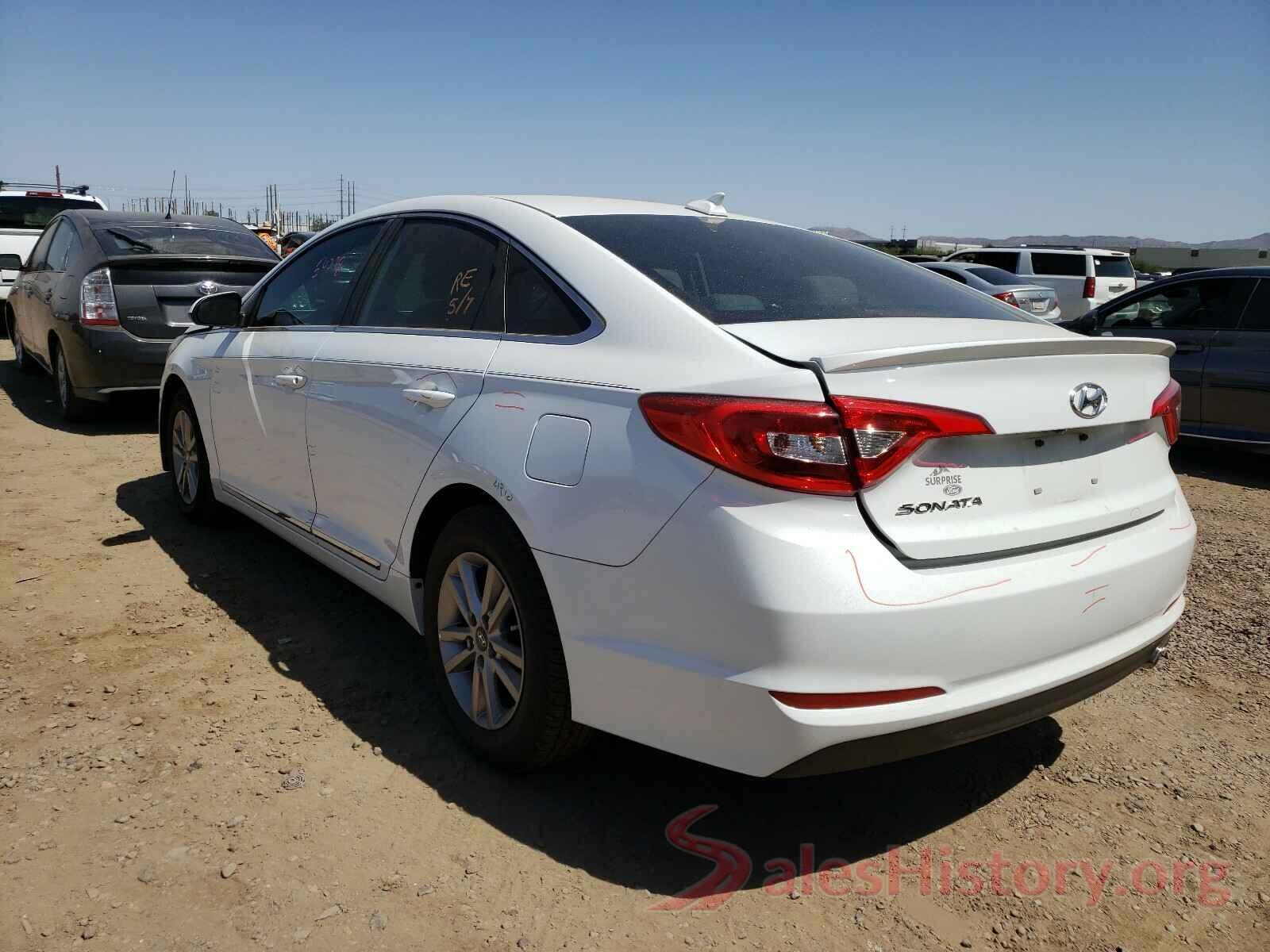 5NPE24AFXGH290335 2016 HYUNDAI SONATA