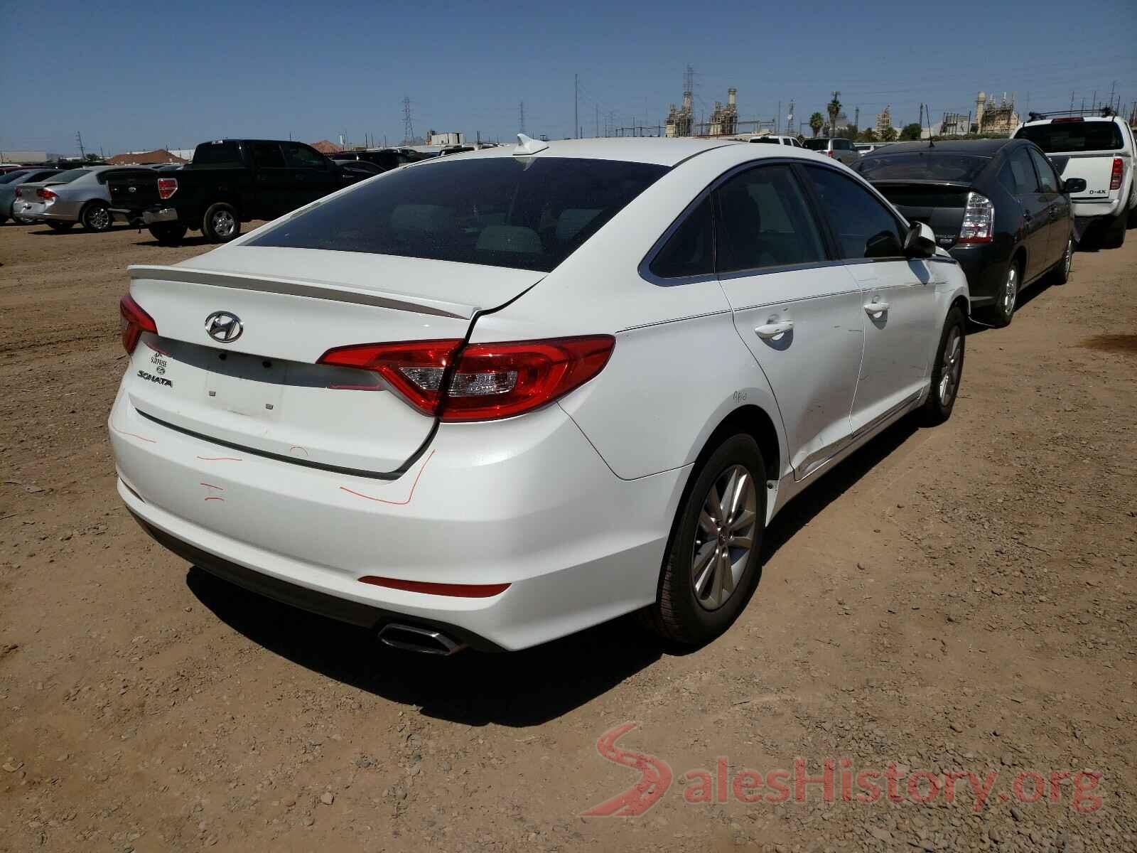 5NPE24AFXGH290335 2016 HYUNDAI SONATA