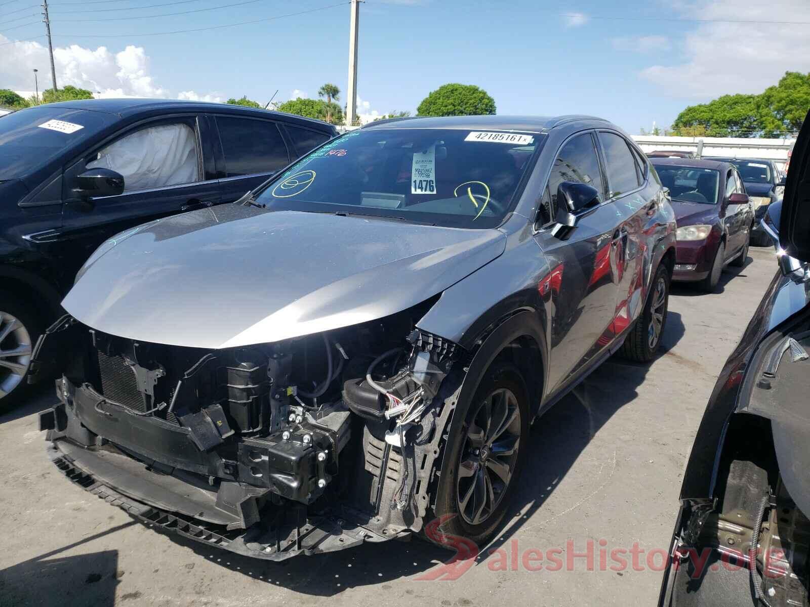 JTJJARBZ9L2175614 2020 LEXUS NX