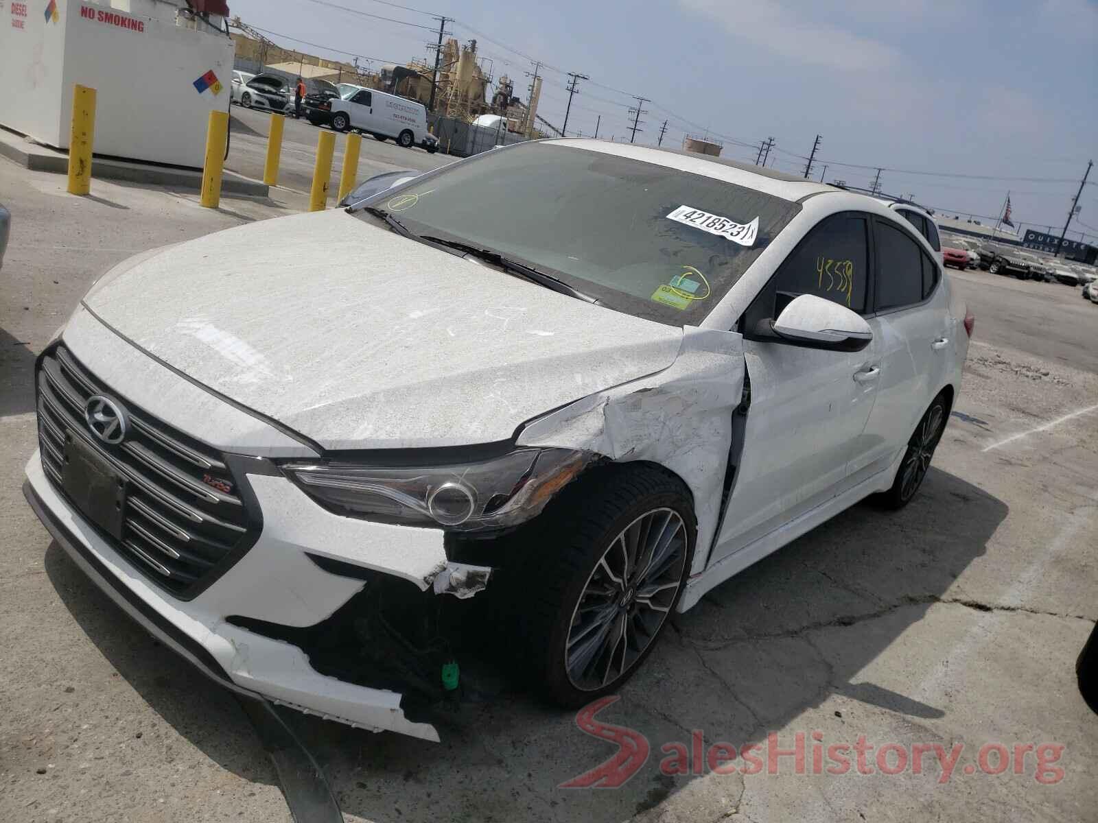 KMHD04LB9JU544119 2018 HYUNDAI ELANTRA