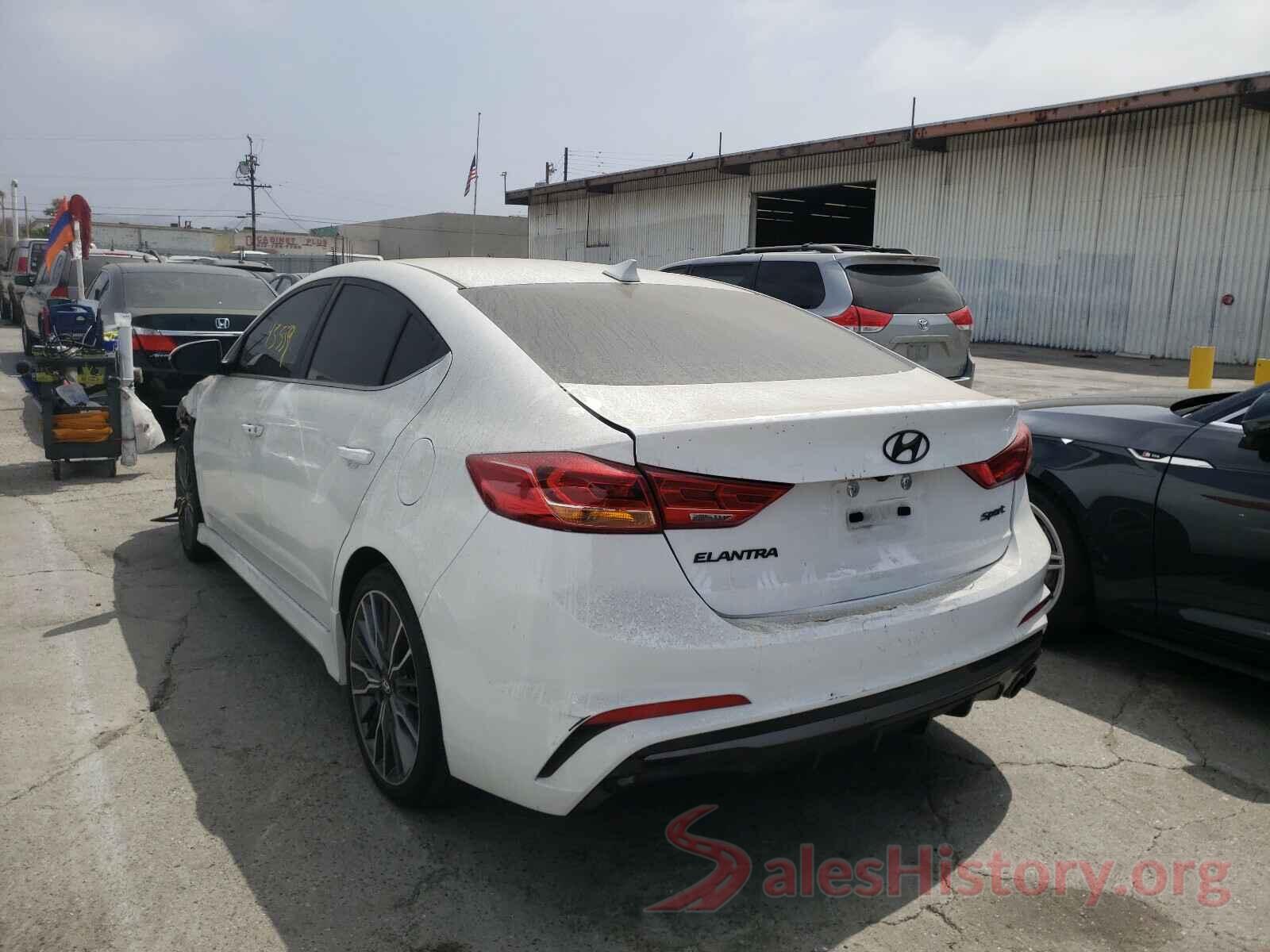 KMHD04LB9JU544119 2018 HYUNDAI ELANTRA