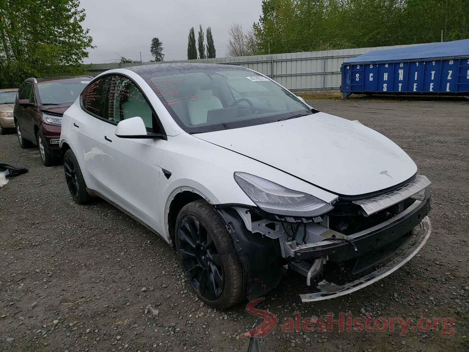 5YJYGDEE2MF071122 2021 TESLA MODEL Y